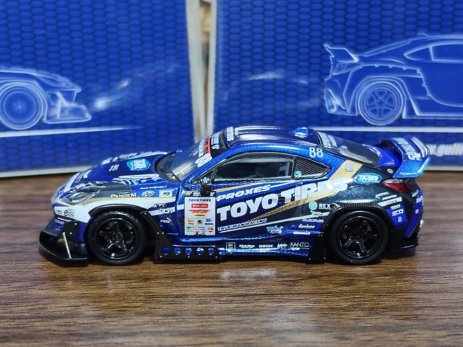 GULLIVER64 1/64 GR86 Team TOYOTIRES DRIFT D1GP 2025 #88｜岡田衛