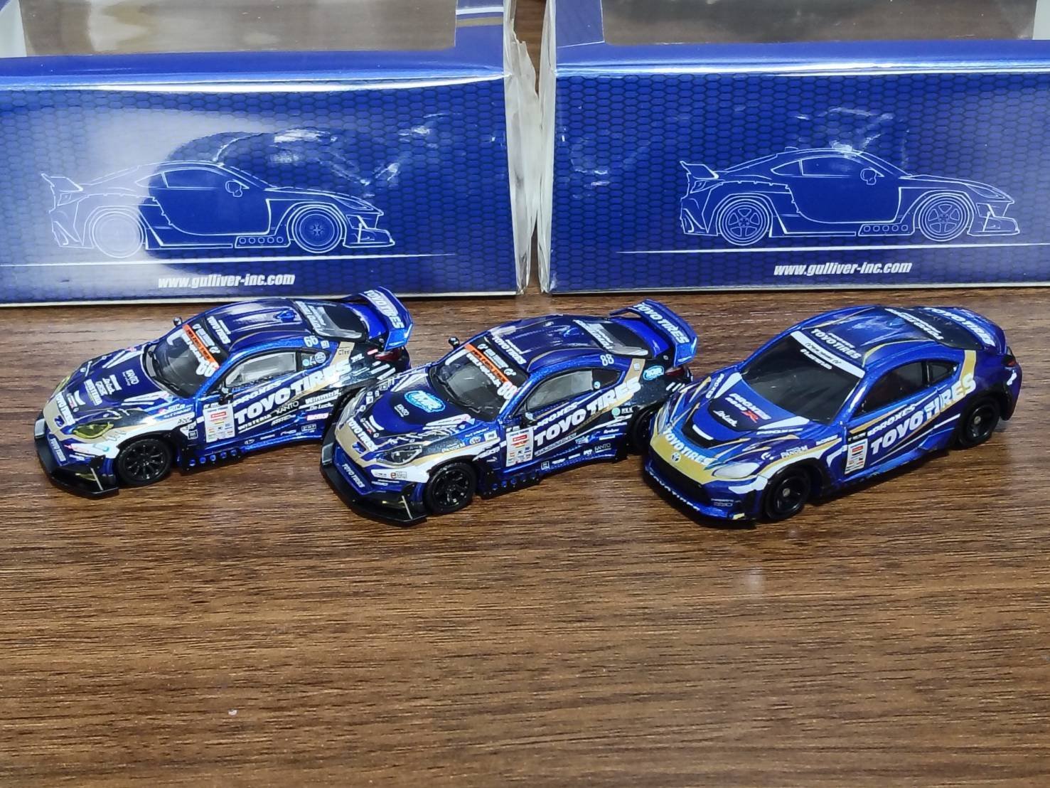 GULLIVER64 1/64 GR86 Team TOYOTIRES DRIFT D1GP 2025 #88｜岡田衛