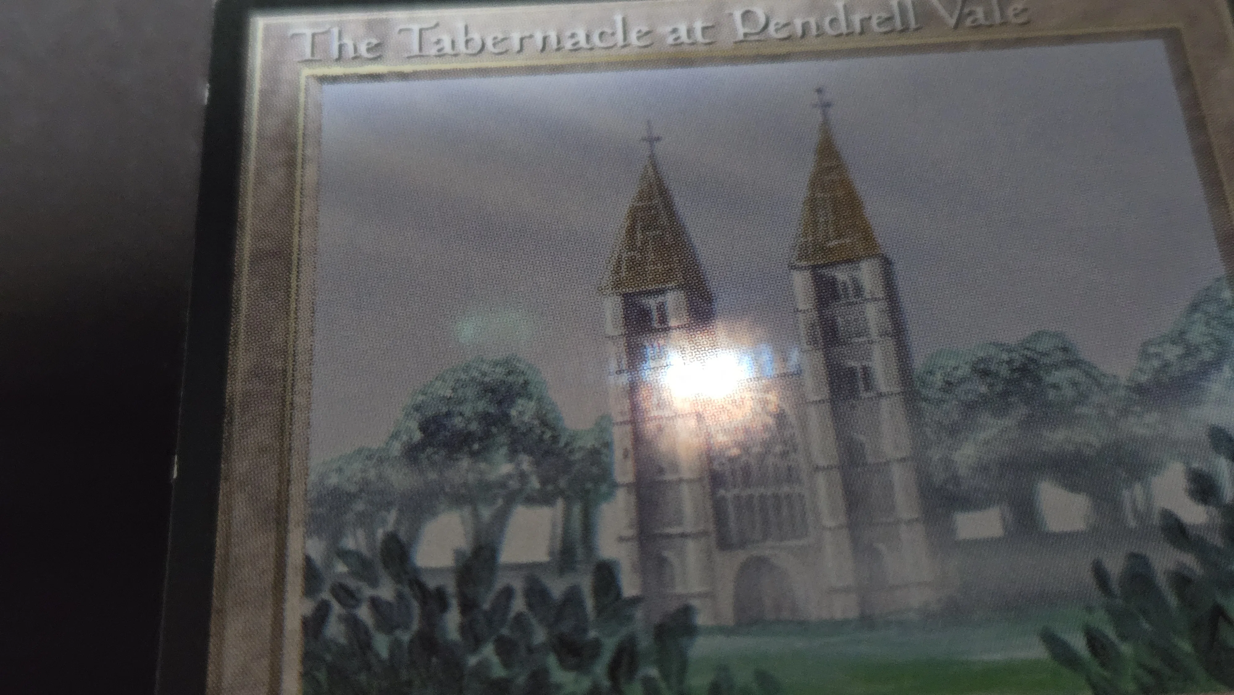 高額カードの真贋鑑定実例：タバナクル（The Tabernacle at Pendrell 