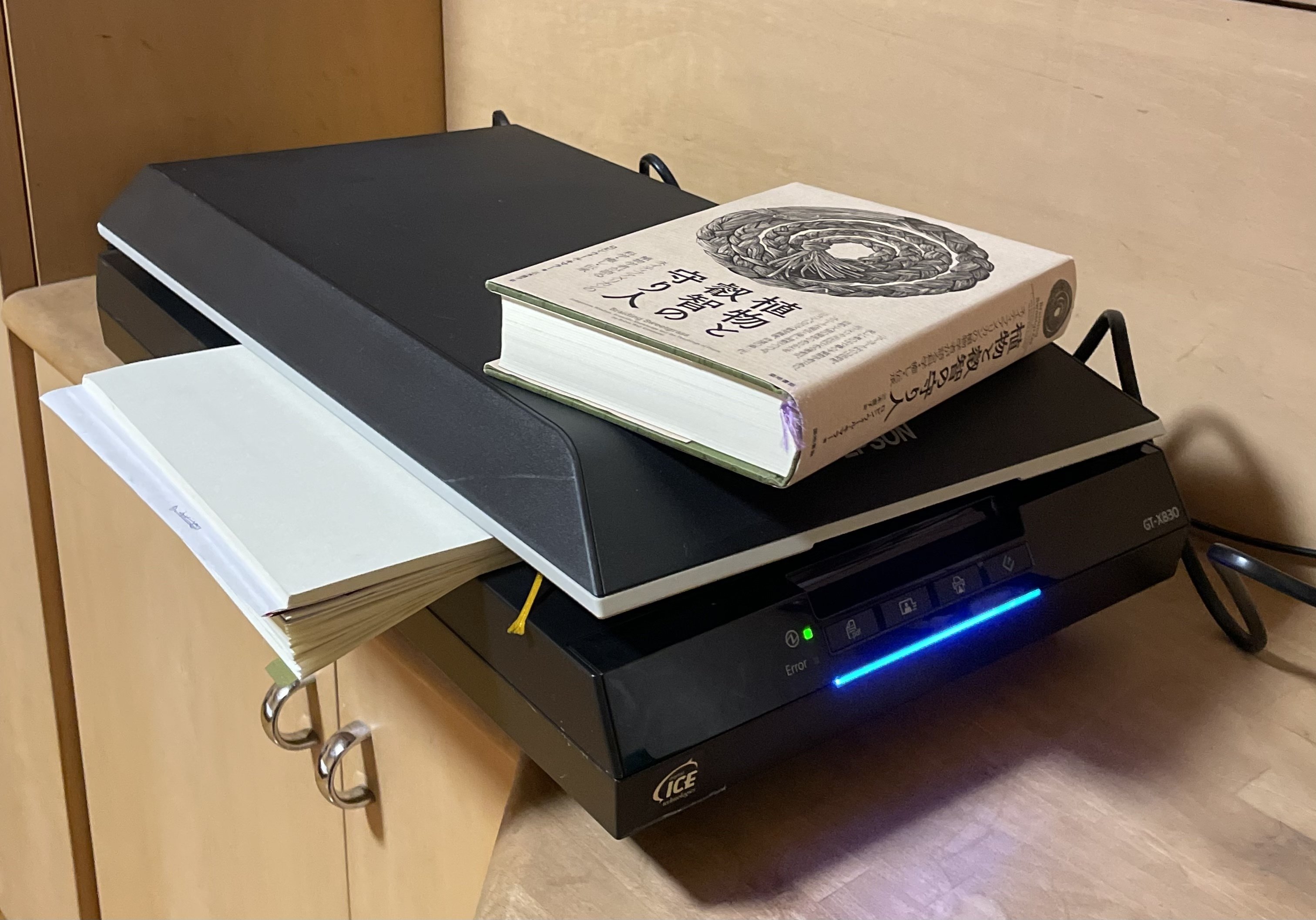 ZINEづくり日記 スキャナーGT-X830がきた！｜めぐみ