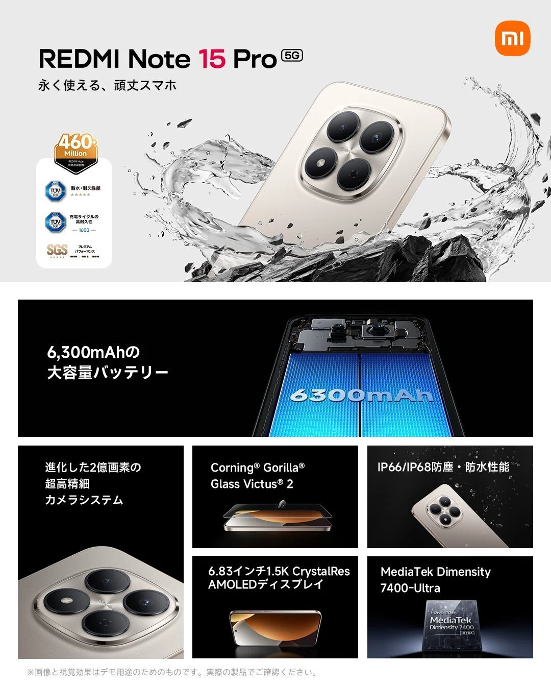 200gに軽量化！？）REDMI Note 15 Pro 5Gをネガティブにレビュー｜らいすん