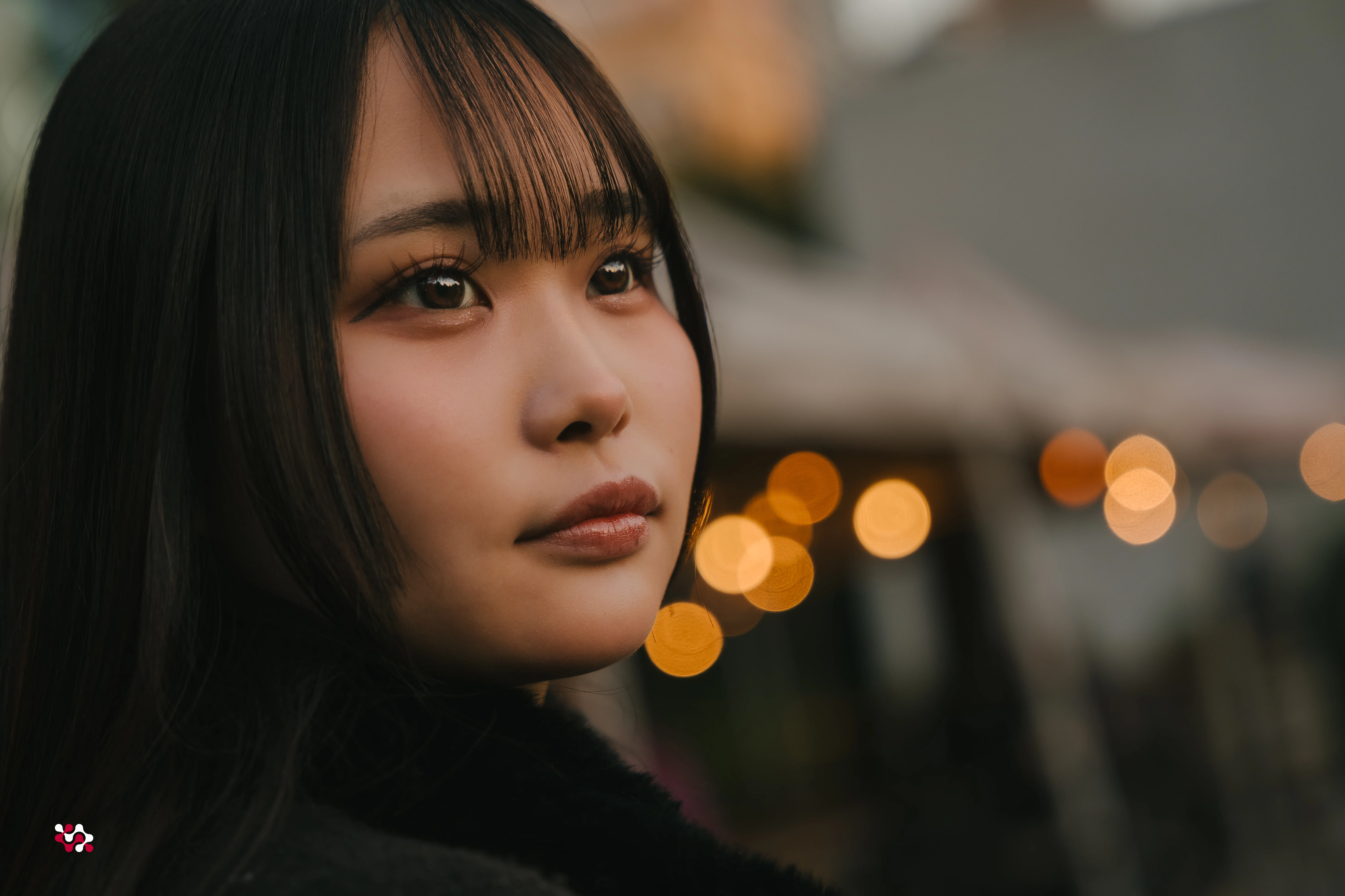 滾る感情を吐き出す（ポートレート撮影 作例の紹介）その54@某繁華街