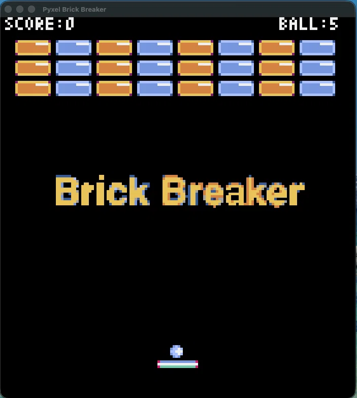 Python x Pyxel ブロック崩し（1）｜hon