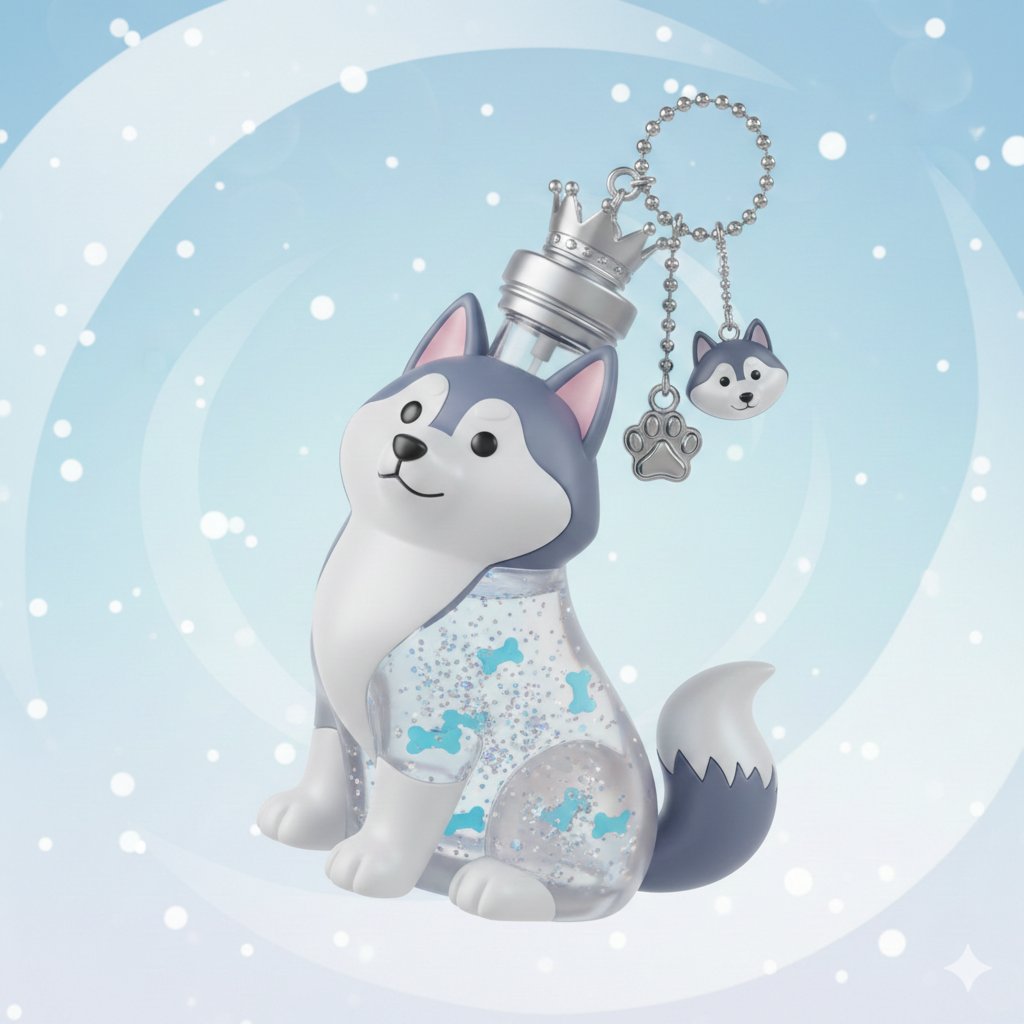 シェイカーキーホルダー(香水瓶)｜ぱとのーと