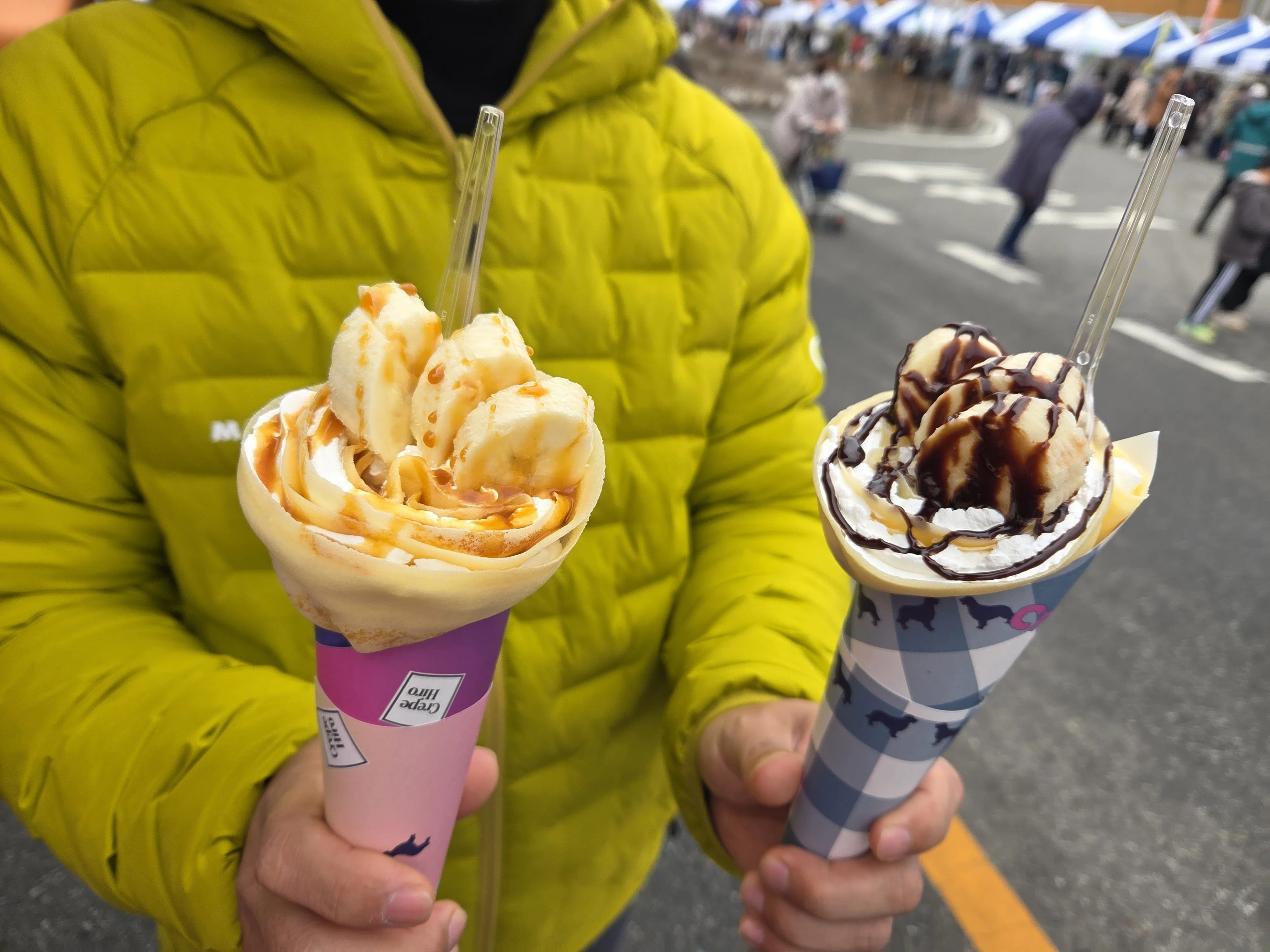 お祭りのときは必ずクレープを食べる｜佐藤亜紀(大熊町/Fukushima)