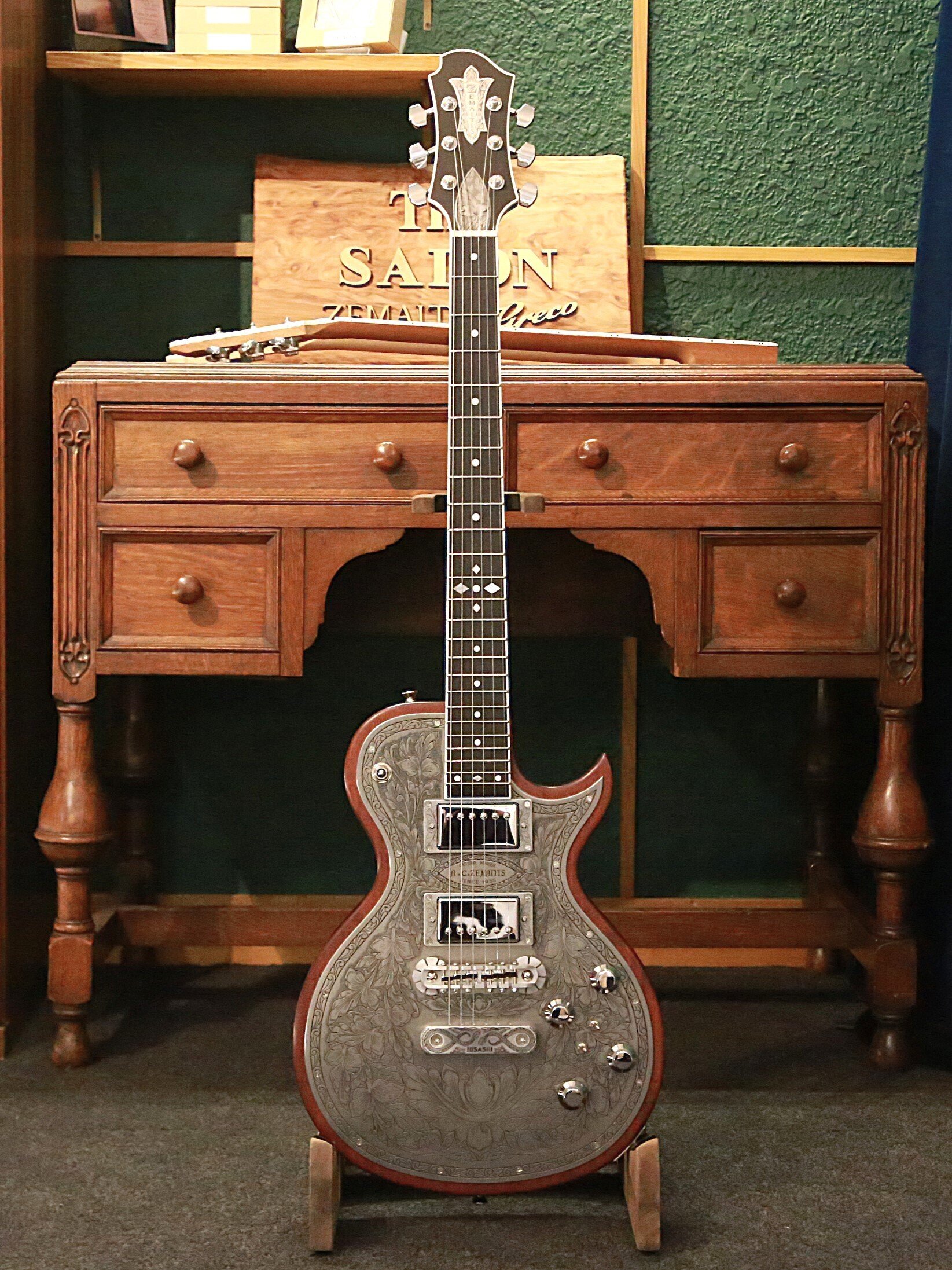 各1本ずつのみ！GLAY HISASHI氏のZEMAITIS シグネチャーモデルが入荷