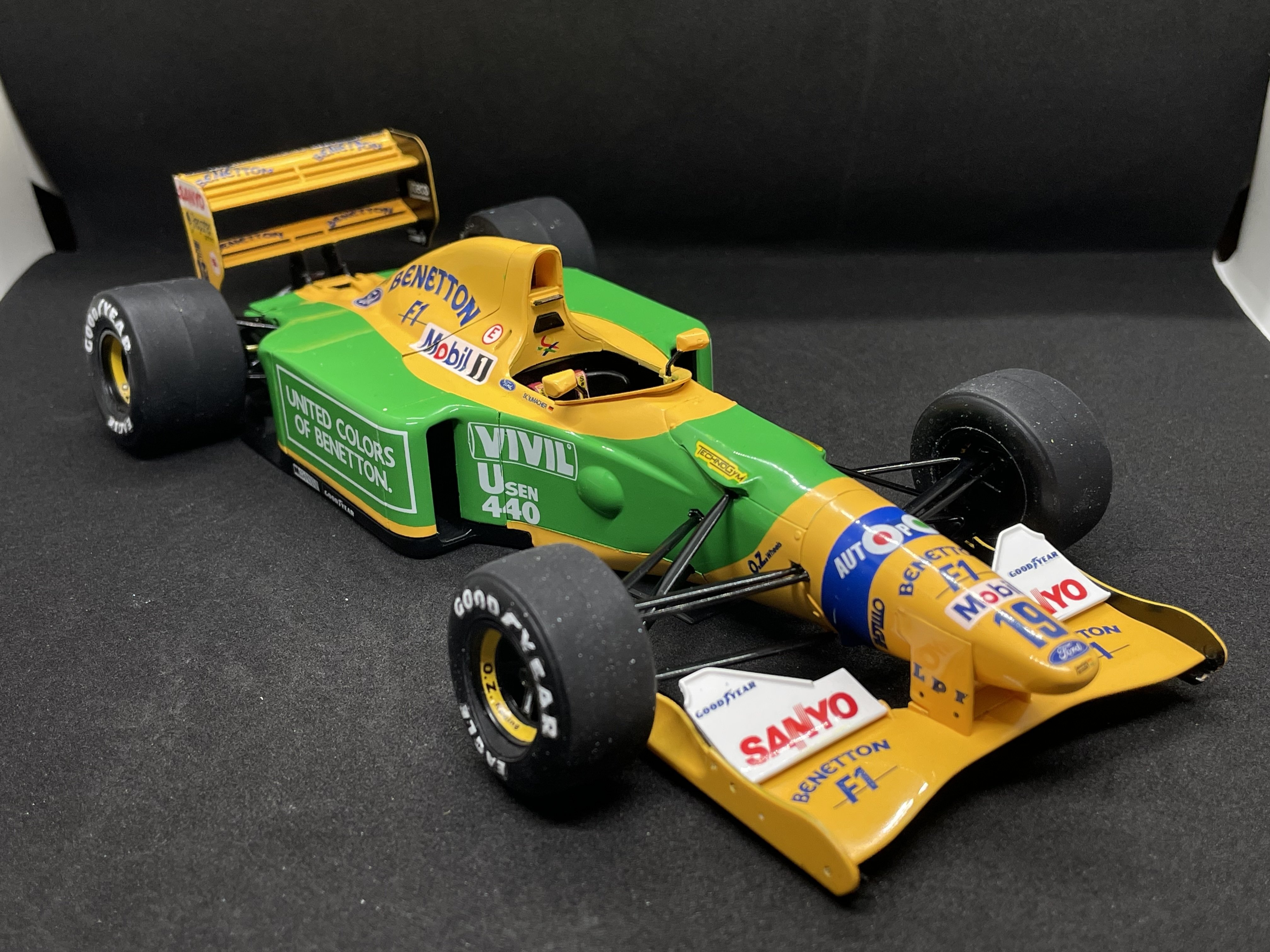 1/20ベネトン・フォードB192をつくってみた｜こねこなめこ