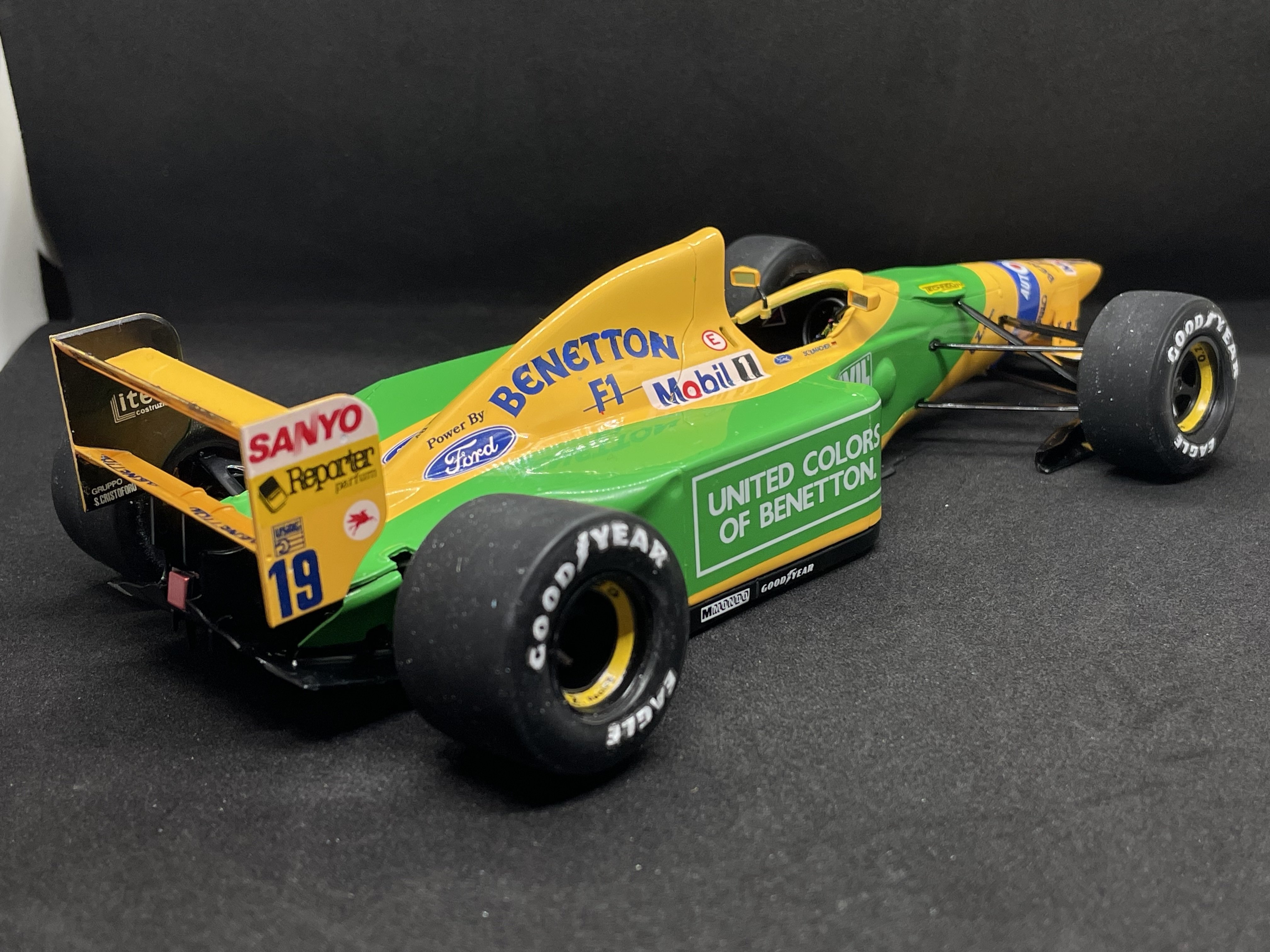 1/20ベネトン・フォードB192をつくってみた｜こねこなめこ