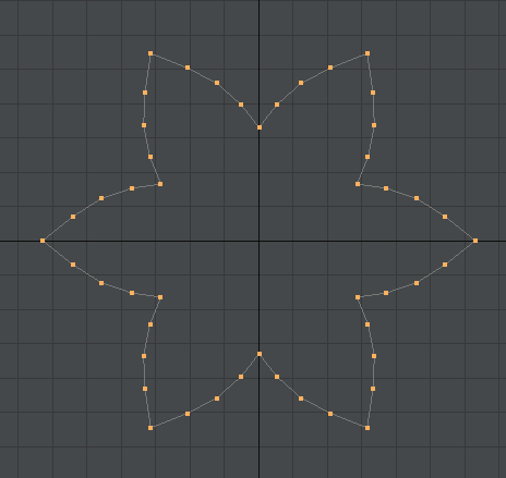 モデリングアプローチ：005 四つ葉形状の作成｜緒方ひろと