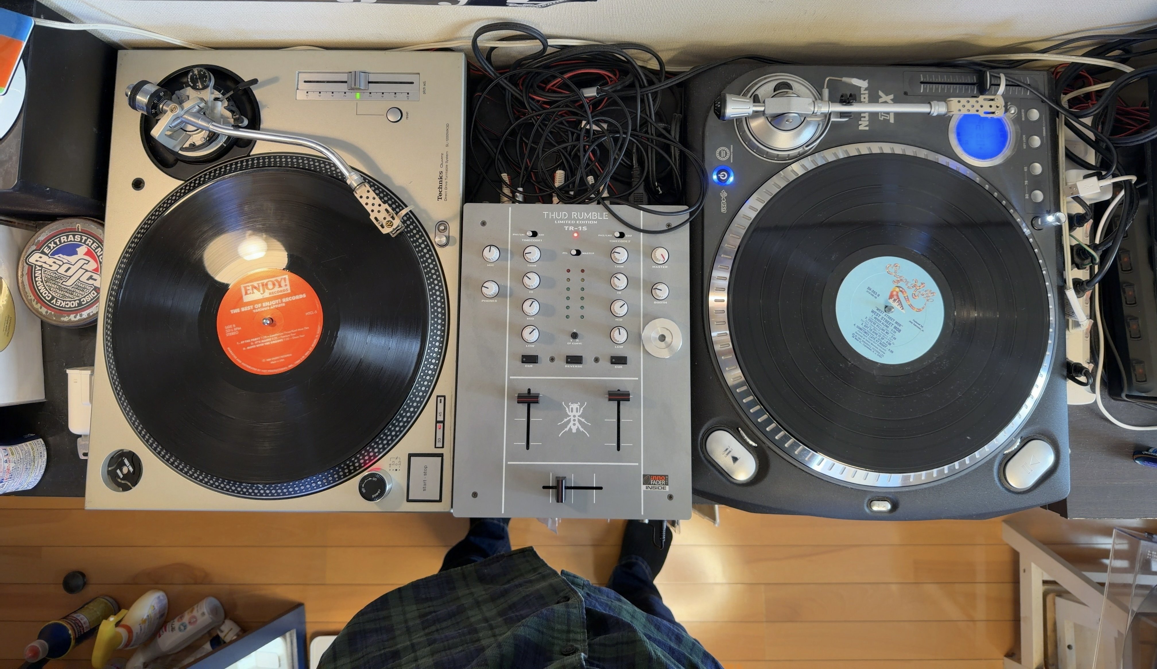 ターンテーブル テクニクスの調整｜Ikeda.kohei.0212