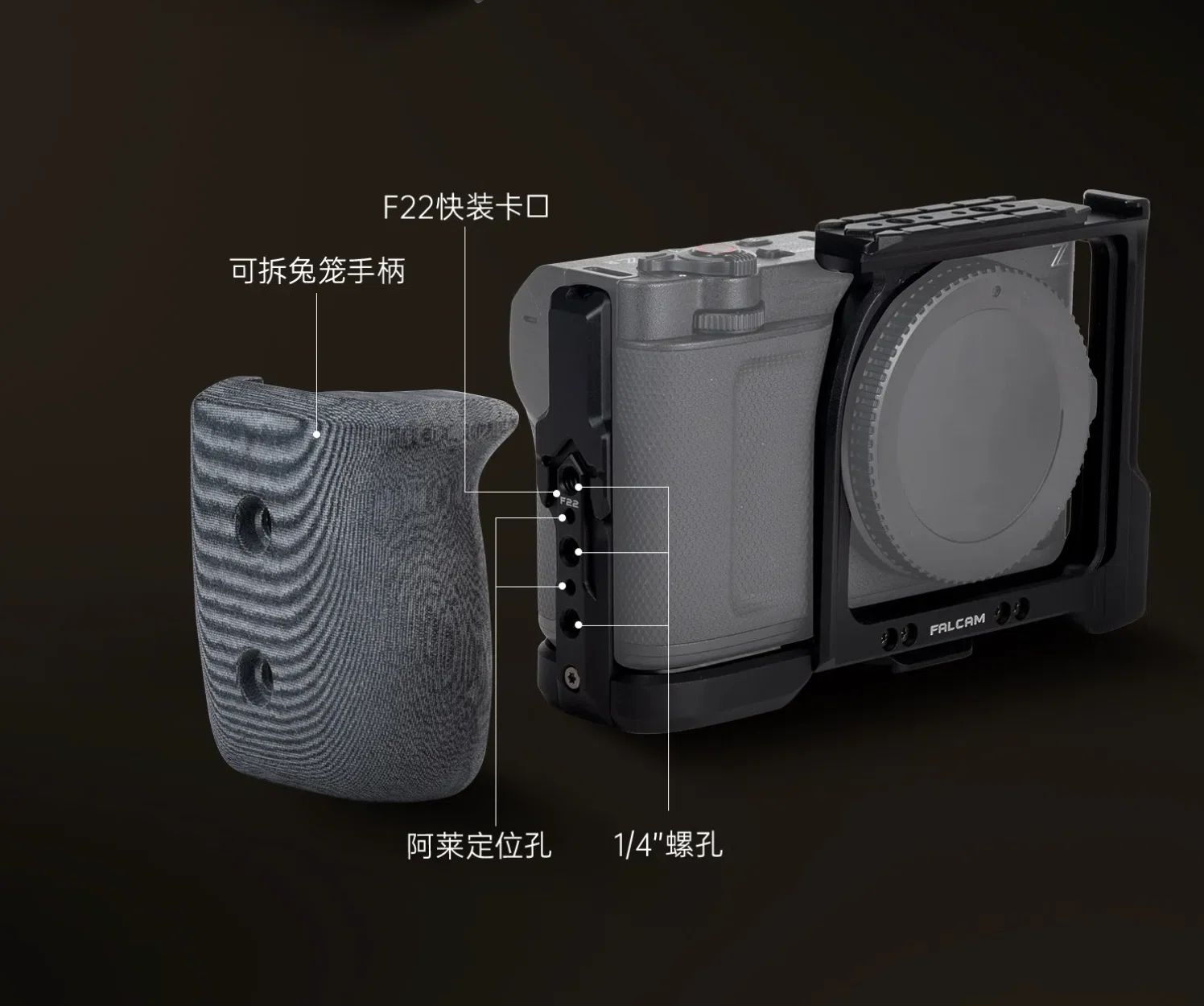 18 NIKON ZRの間も無く発売になるFALCAMケージの仕様について