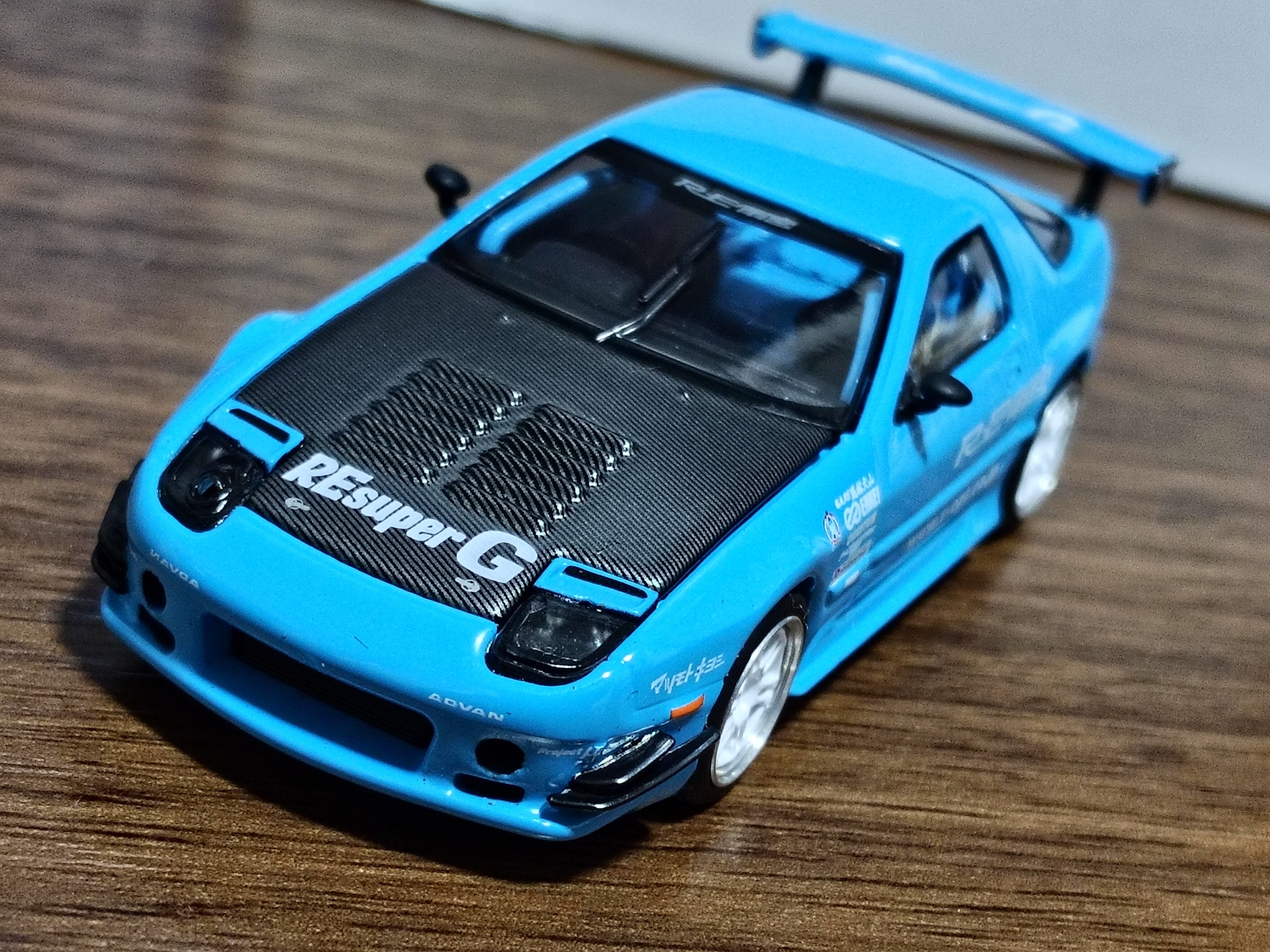 東京オートサロン2026MAZDA RX7FC3S RE-AMEMYA 1/64 POP RACE 1/64 MAZDA RX7 FC3S RE-AMEMIYA TOKYO AUTO SALON 2026｜岡田衛
