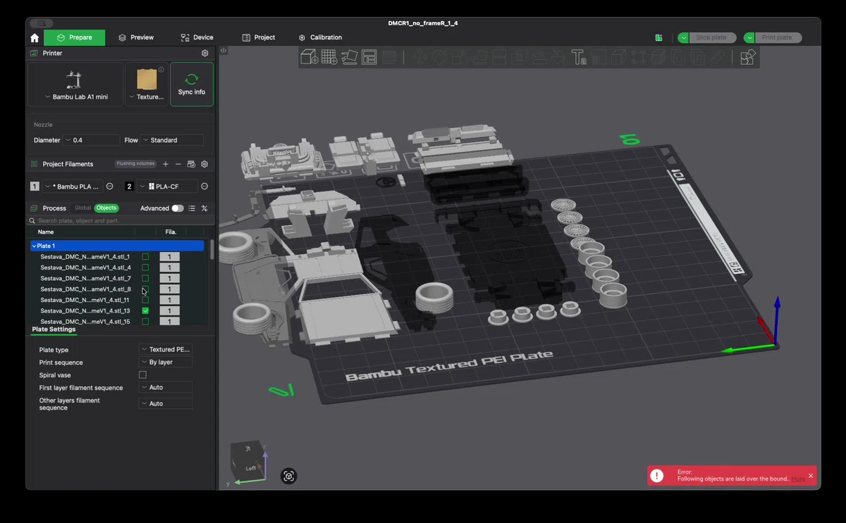 Bambu Studio: Procedure for Splitting 3D Models and Executing Prints｜KS