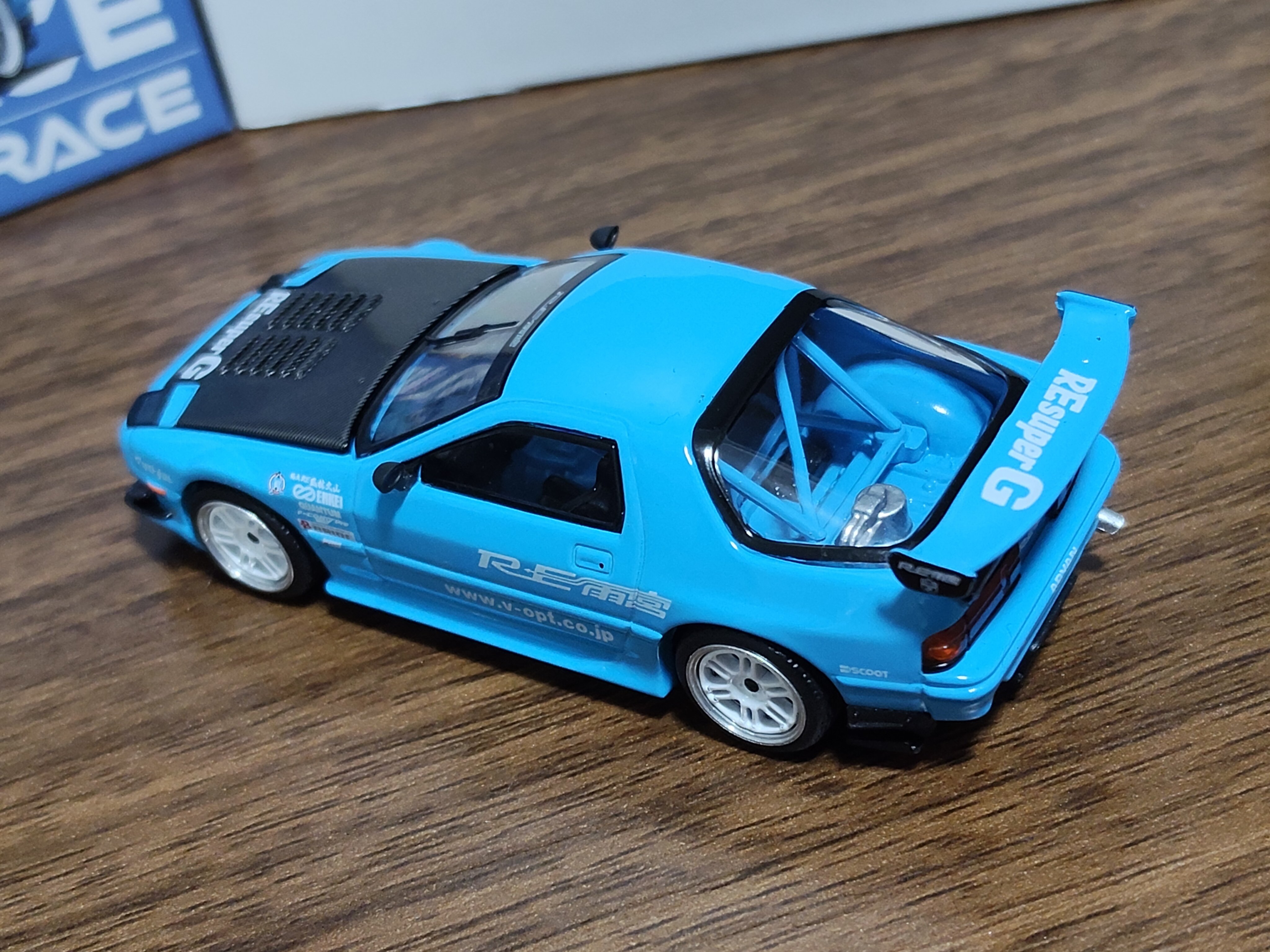 POP RACE 1/64 MAZDA RX7 FC3S RE-AMEMIYA TOKYO AUTO SALON 2026｜岡田衛