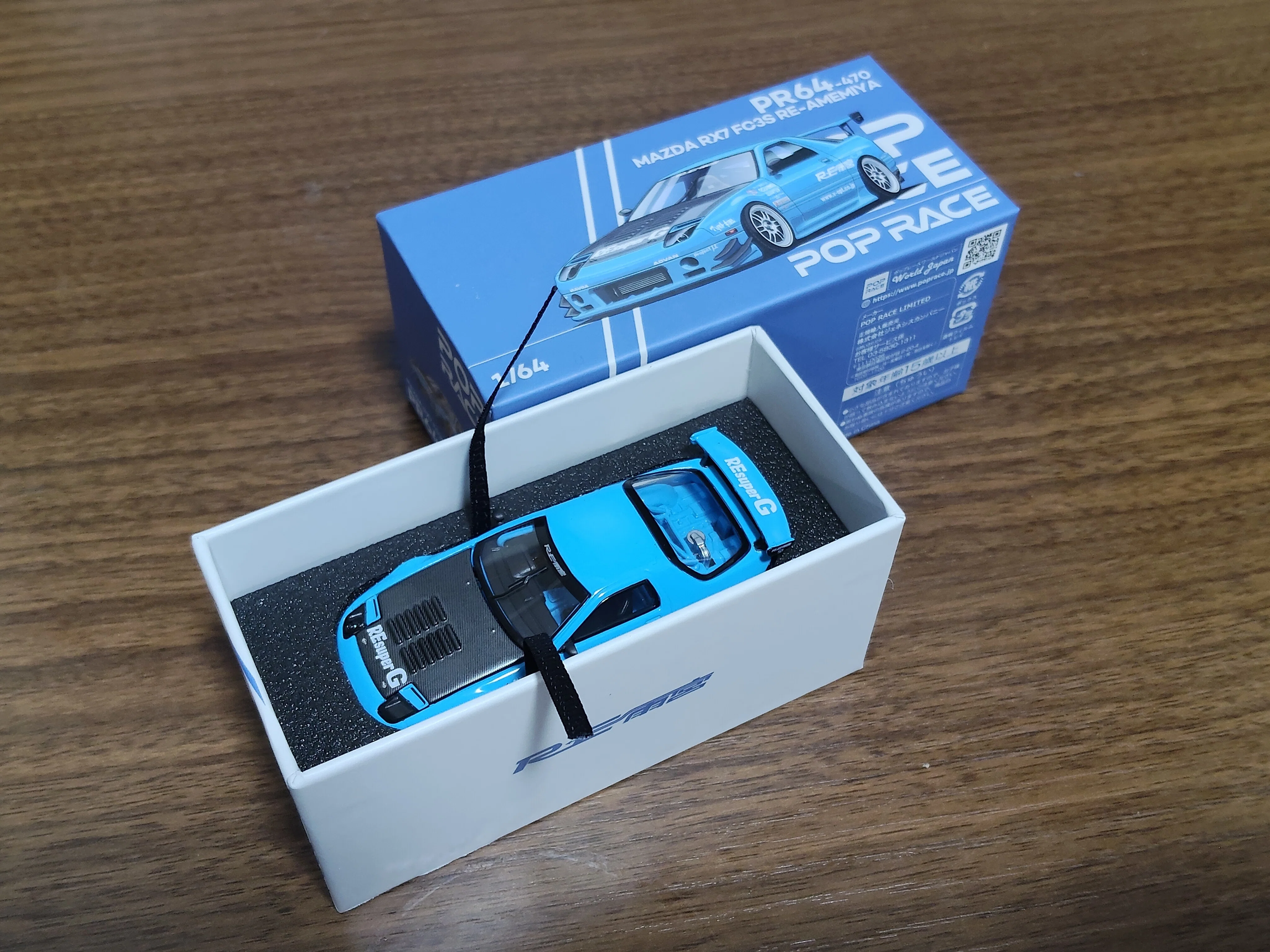 POP RACE 1/64 MAZDA RX7 FC3S RE-AMEMIYA TOKYO AUTO SALON 2026｜岡田衛