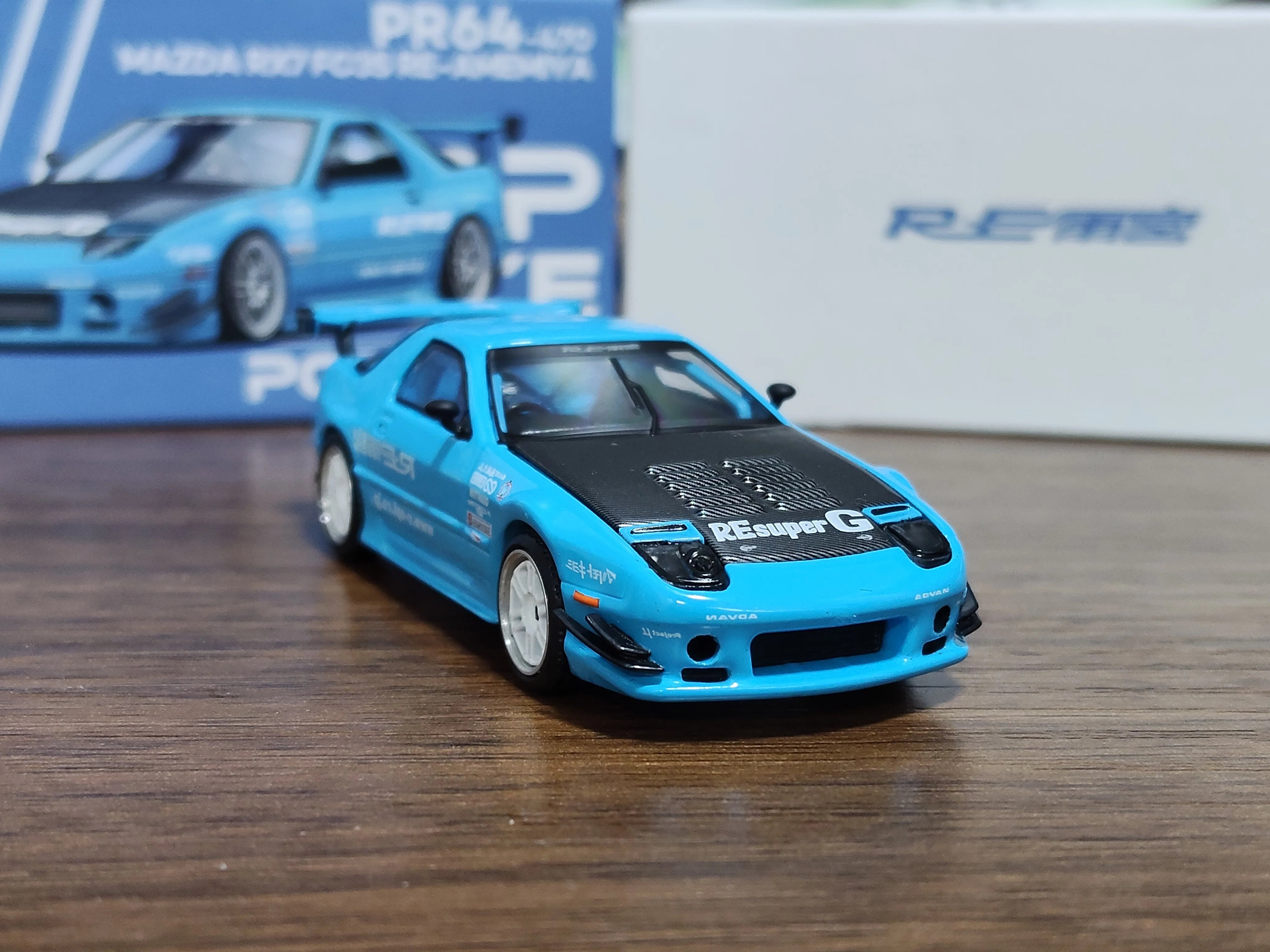 POP RACE 1/64 MAZDA RX7 FC3S RE-AMEMIYA TOKYO AUTO SALON 2026｜岡田衛