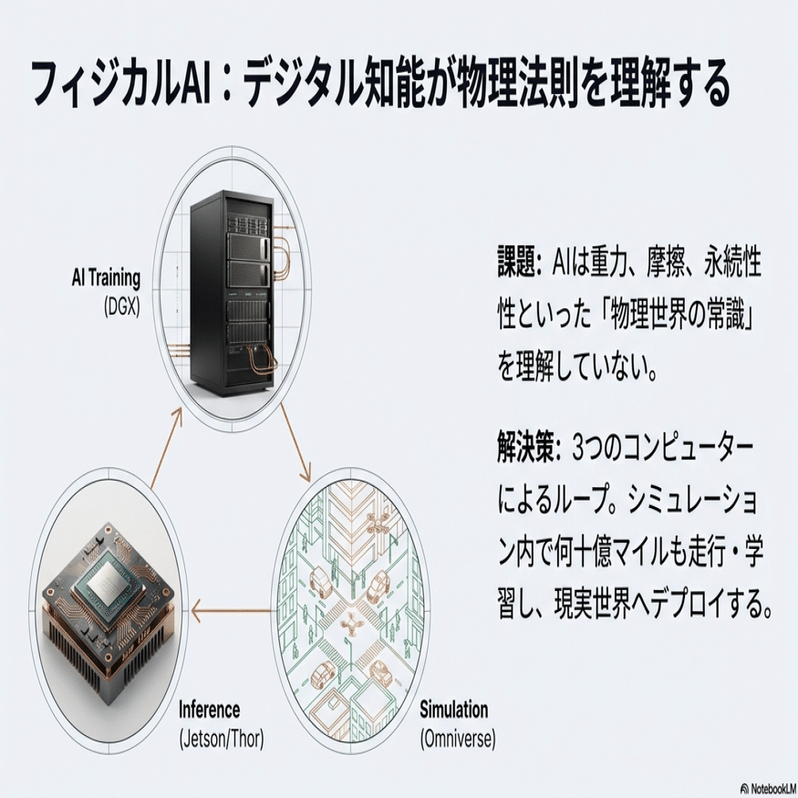 NVIDIA ジェンスン・ファンCEOのCES2026講演より～2026年にAIで何が