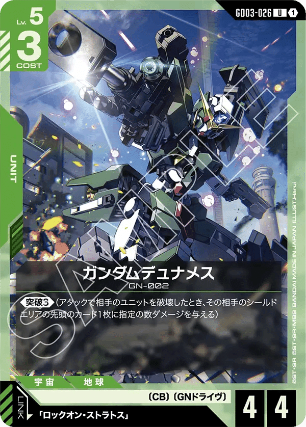 GUNDAM CARD GAME Steel Requiem【GD03】事前評価｜きこりん
