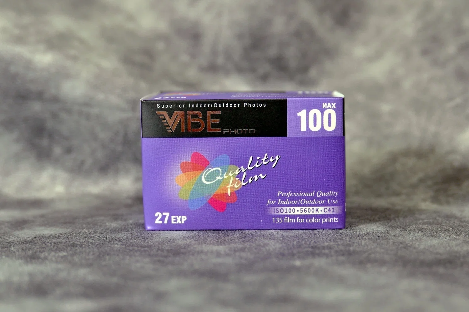 当時物　ディープパープル　ネガフィルムのみ 54．なんじゃこりゃあ！？ VIBE PHOTO MAX100＜フィルム＞｜神成