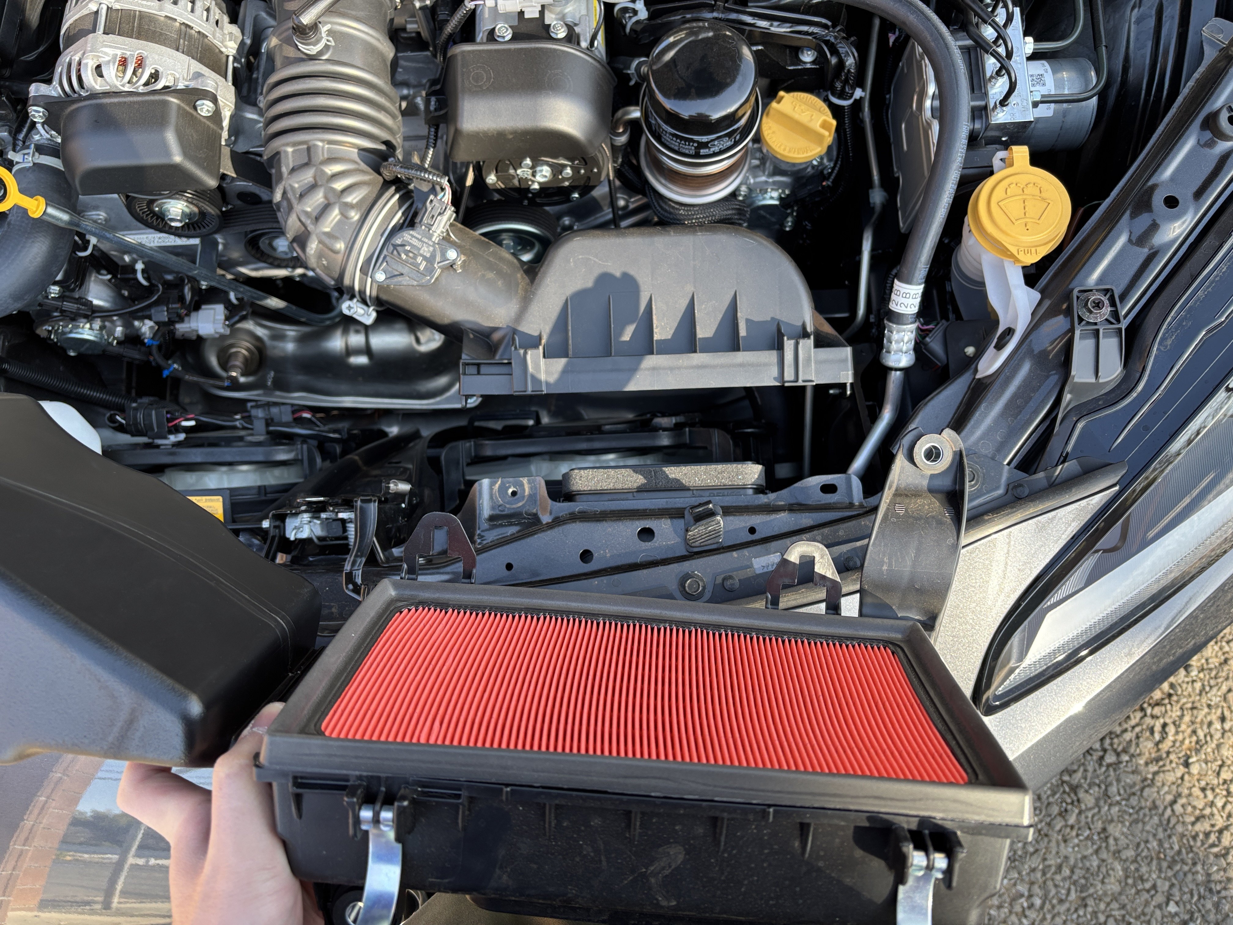 GR86(BRZ)にエアクリーナーGReddy AIRINXを取り付ける｜pomagi