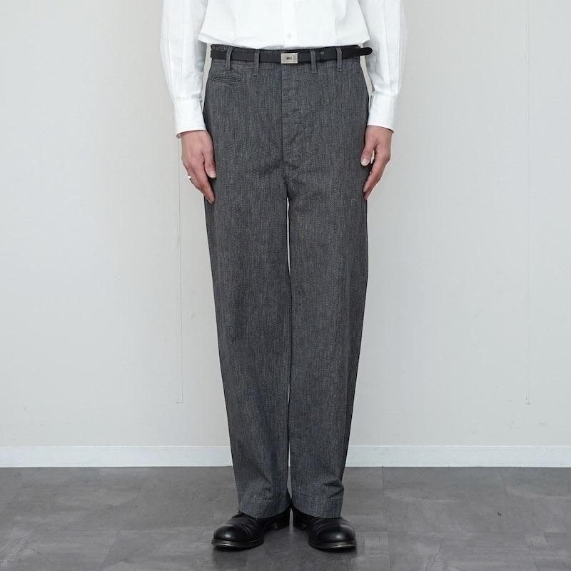 NICENESS、初の“前後倒し”パンツ。」【2026 S/S】【NICENESS