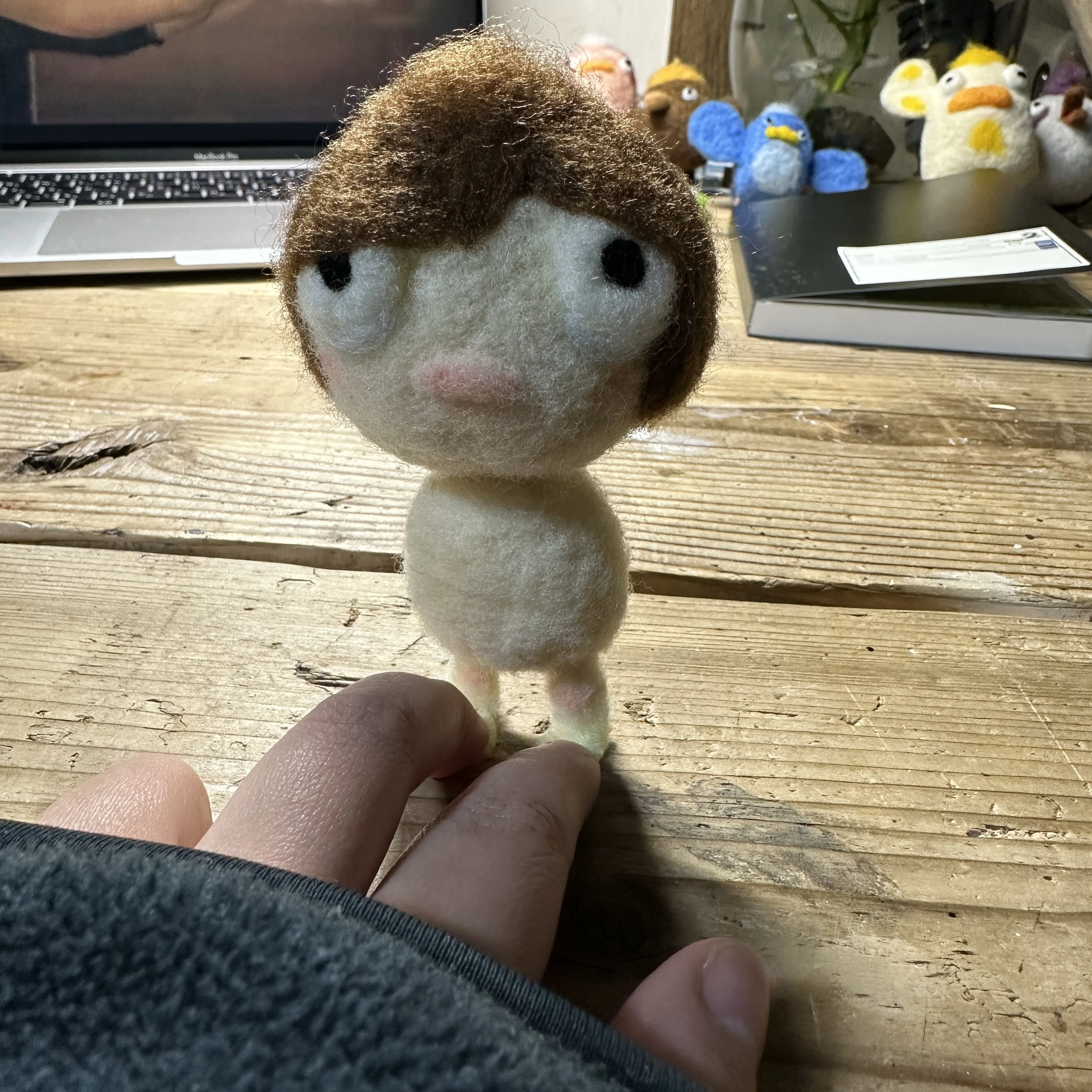 羊毛フェルトがしたい2｜いろは蛙手