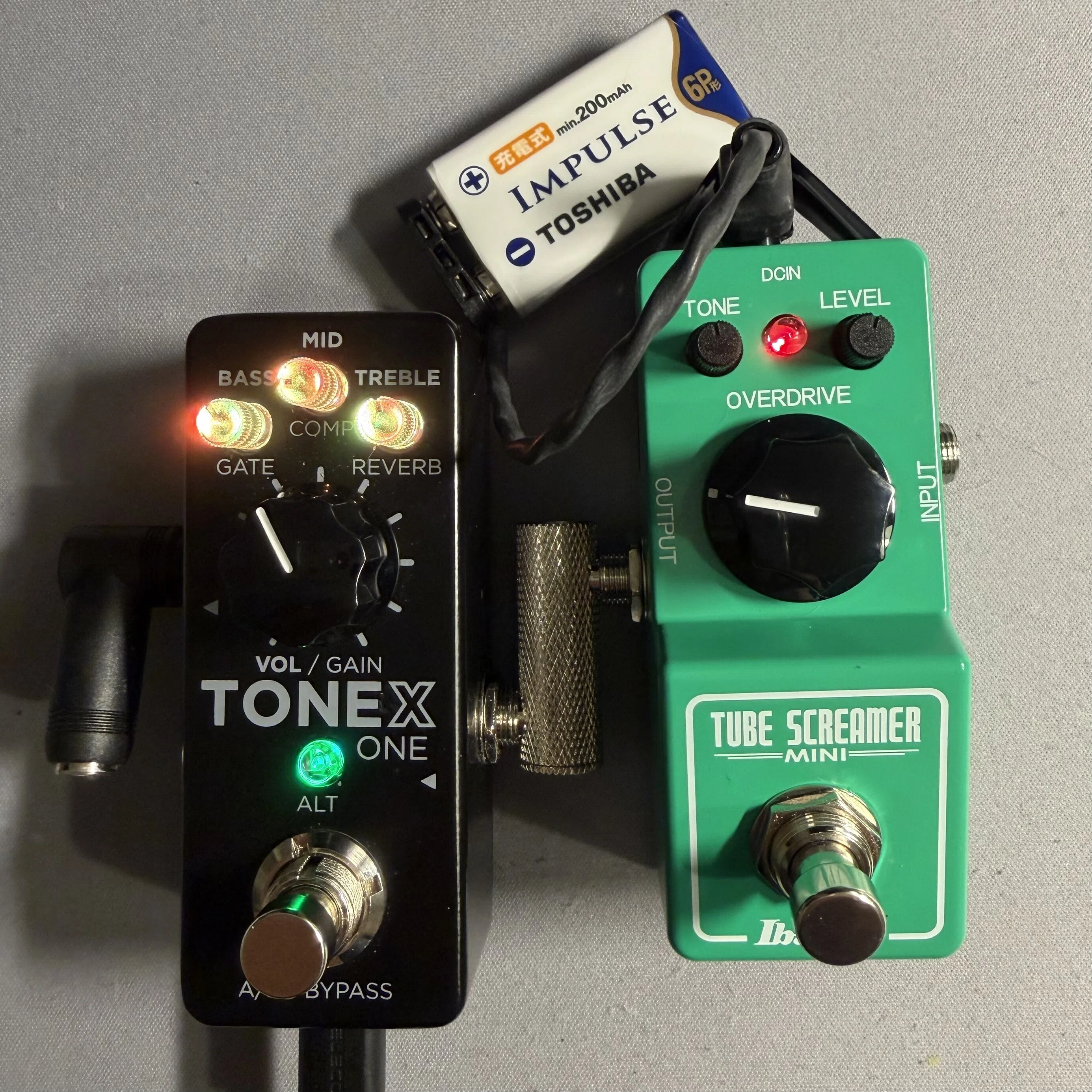 演奏機材あれこれ：Tube Screamer Mini｜Ren the Cat