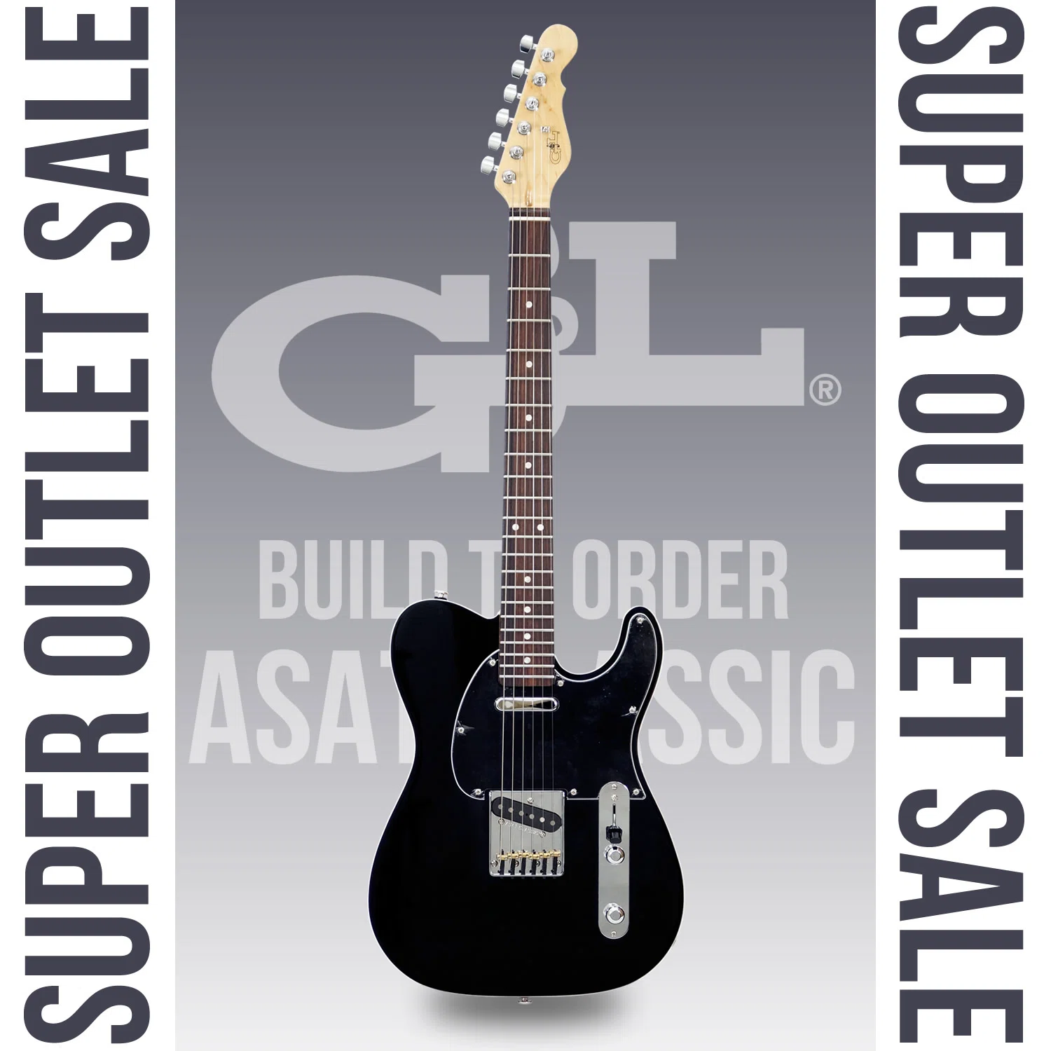 ダブルバインディングが印象的！希少な「G&L USA BTO ASAT Classic