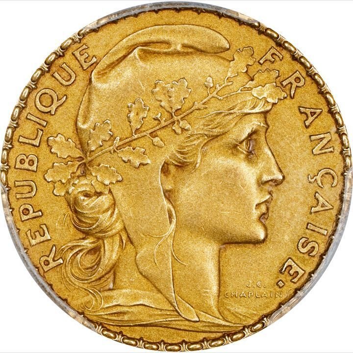 マリアンヌ・ルースター金貨（20フラン）｜コイン・コレクターズ・クラブ