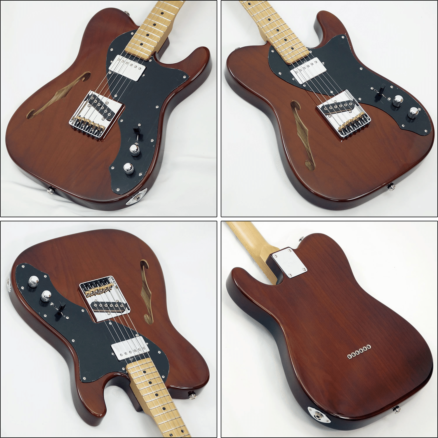 渋いモカブラウン！G&L USA 限定品 ASAT Classic Bluesboy シンライン