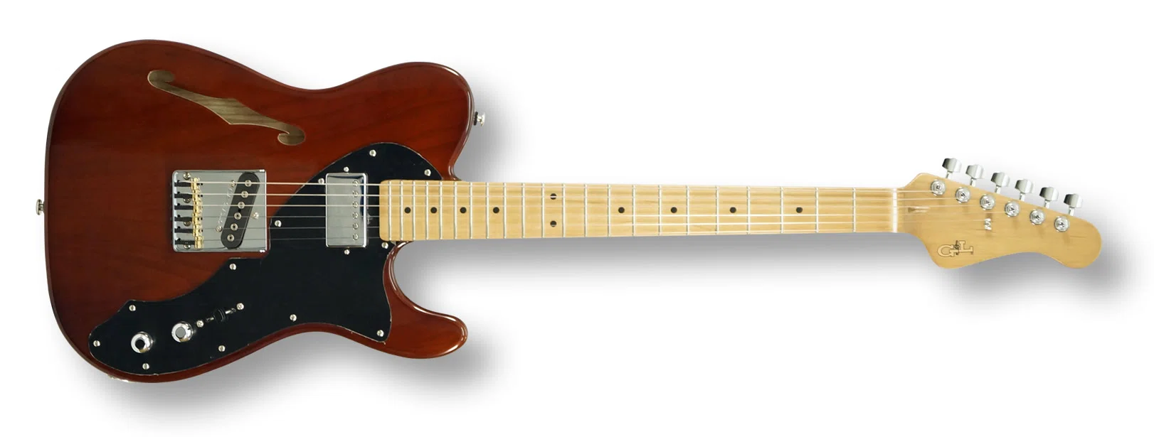 渋いモカブラウン！G&L USA 限定品 ASAT Classic Bluesboy シンライン