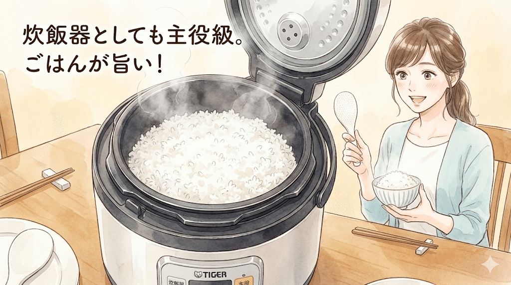 WEB限定でしか買えない】なぜタイガー電気圧力鍋(COK-N400)が選ばれる
