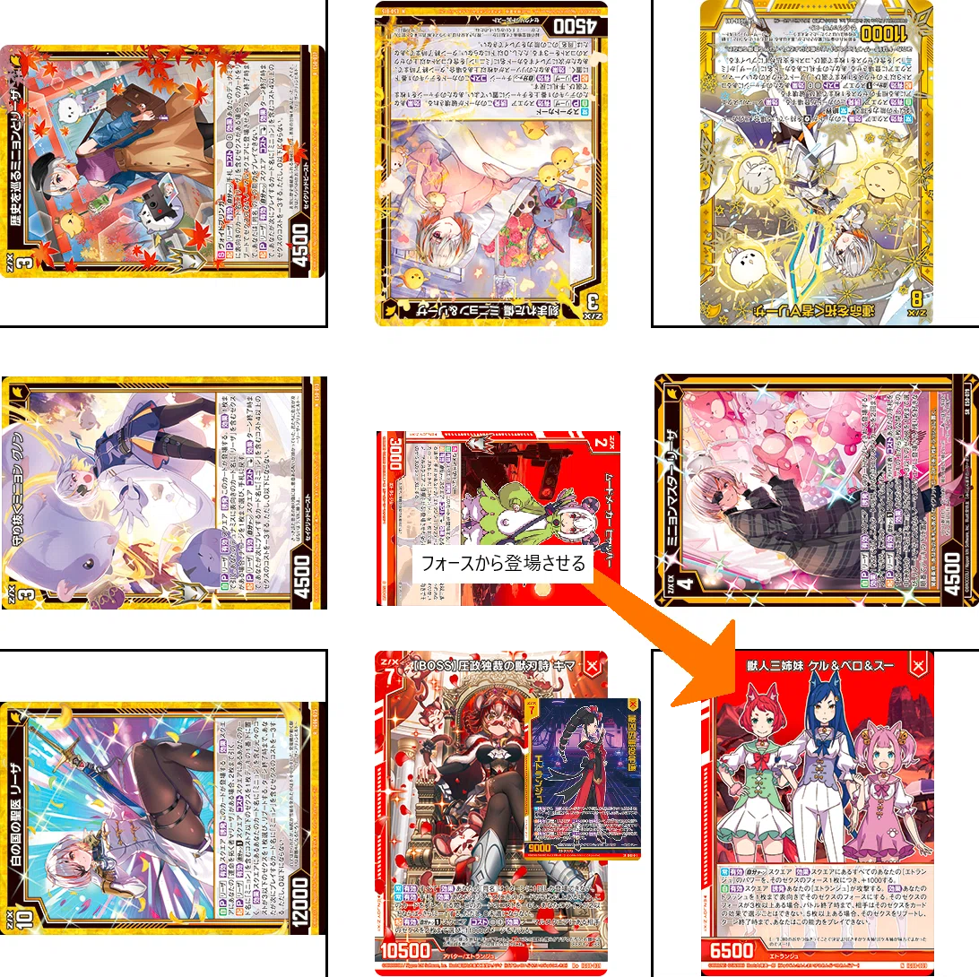 ゼクス　エトランジュ　デッキ エトランジュの話(デッキ仮組)｜ぺる3