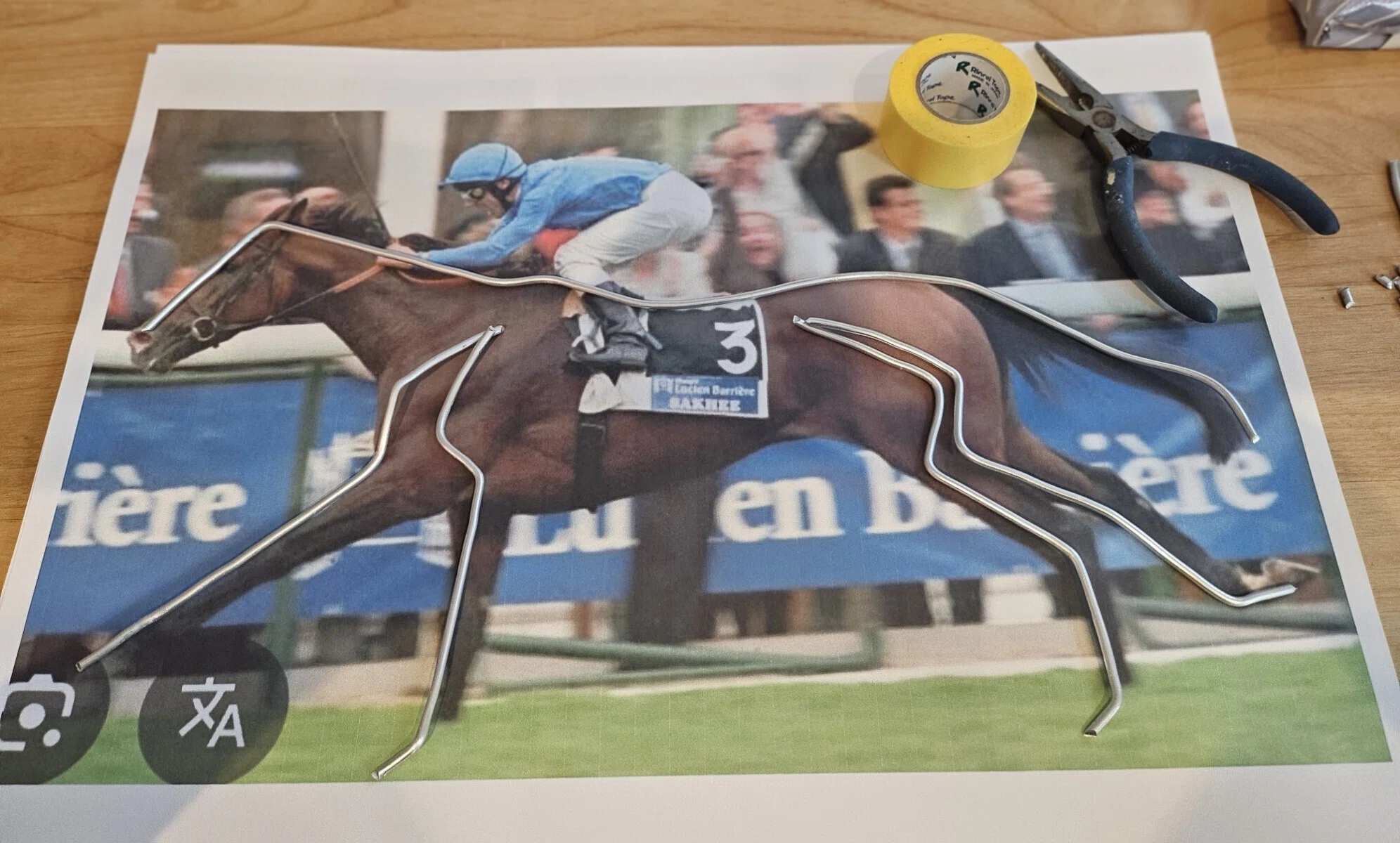 SENSE 競馬フィギュア.パドック風 PADDOCK 競走馬のフィギュア工房 完全オーダーメイド その他