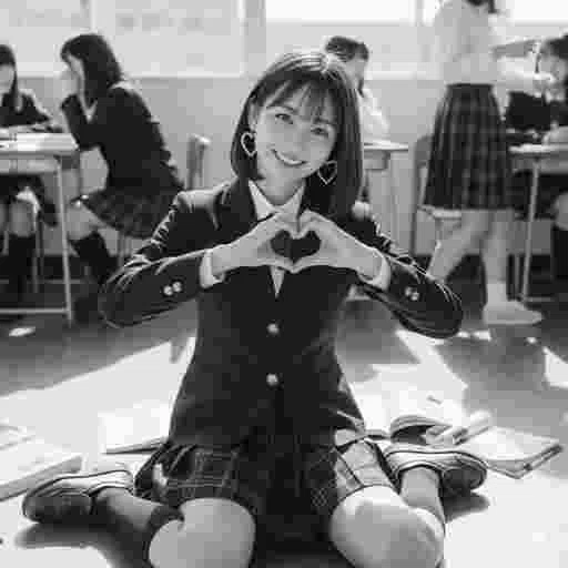 可愛い 女子高生 写真素材（10）（サンプル）017