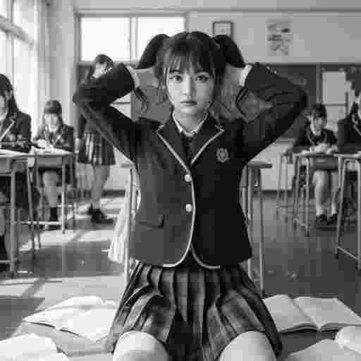 可愛い 女子高生 写真素材（10）（サンプル）08