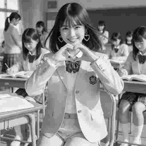 可愛い 女子高生 写真素材（10）（サンプル）035