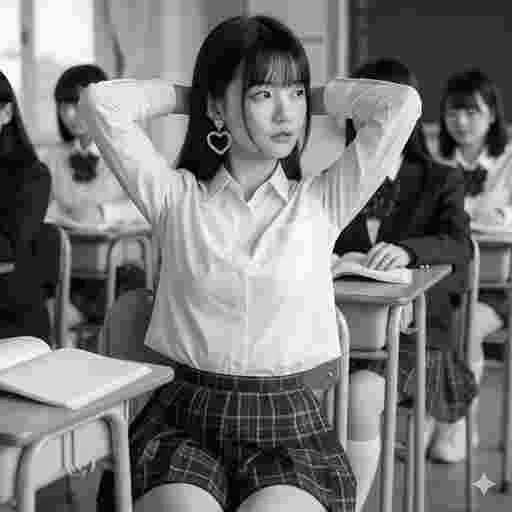 可愛い 女子高生 写真素材（10）（サンプル）028