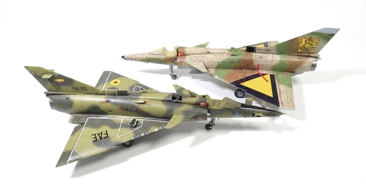 ハセガワ＆AMK 1/72 クフィルC2製作記⑦｜はるさー