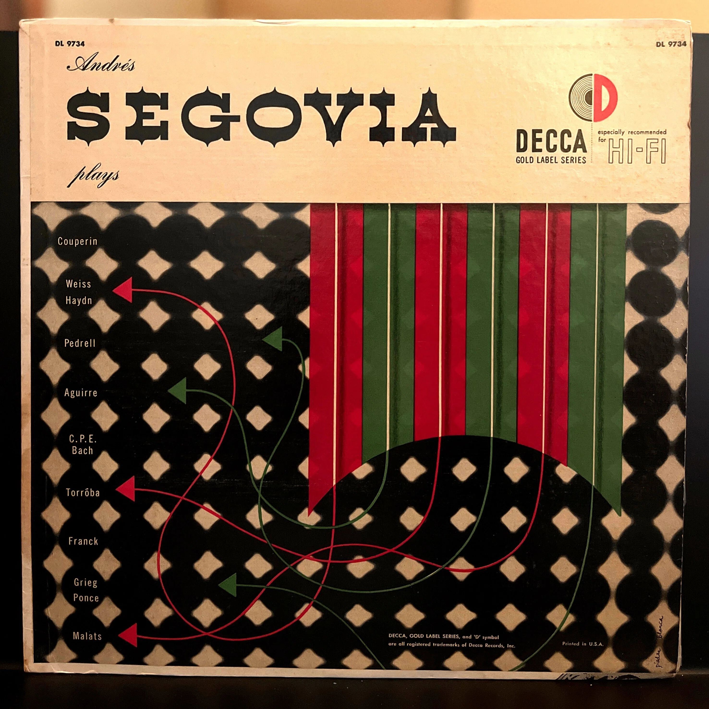当時物 巨匠 セゴビア SEGOVIA レコード 24枚 セット 当時物 巨匠