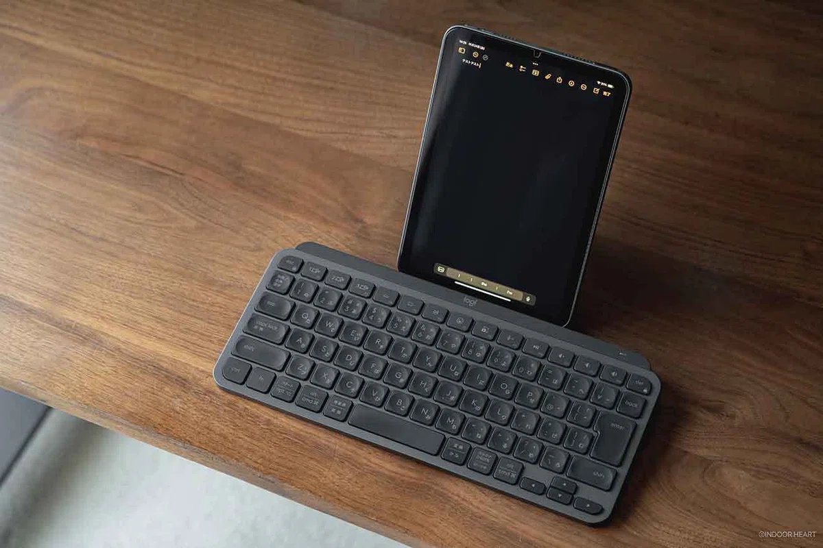 キーボード:ロジクール「MX KEYS mini」とiPad mini