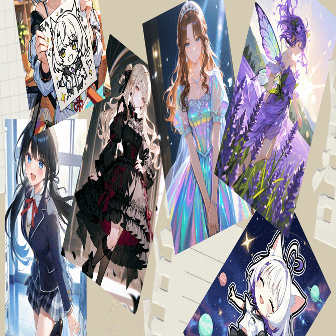 PixAIと歩んだ2025年｜AIイラスト創作体験を振り返る｜水瀬シナノ｜AI