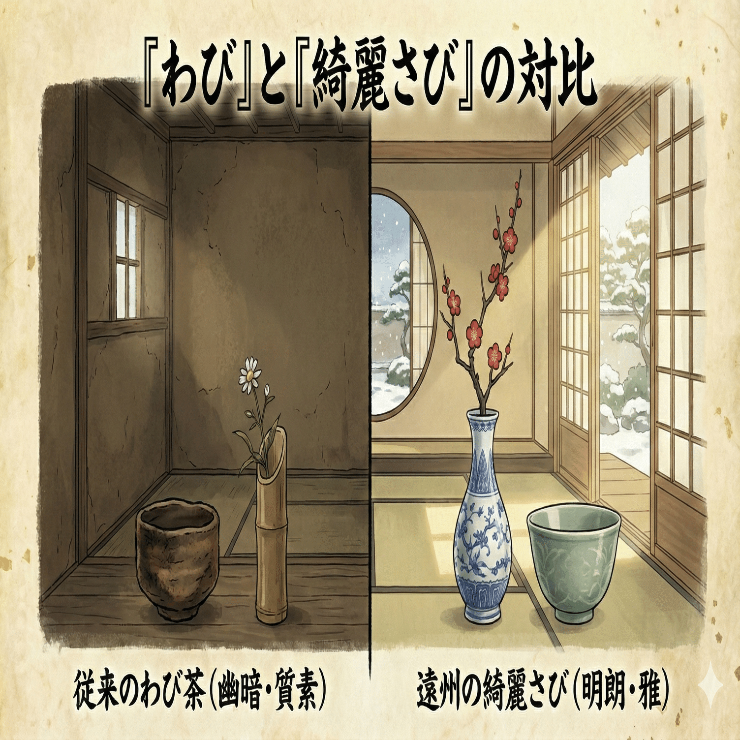 小堀遠州の生涯と「綺麗さび」の美学 後編 / 茶の偉人vol.4｜心と茶室。