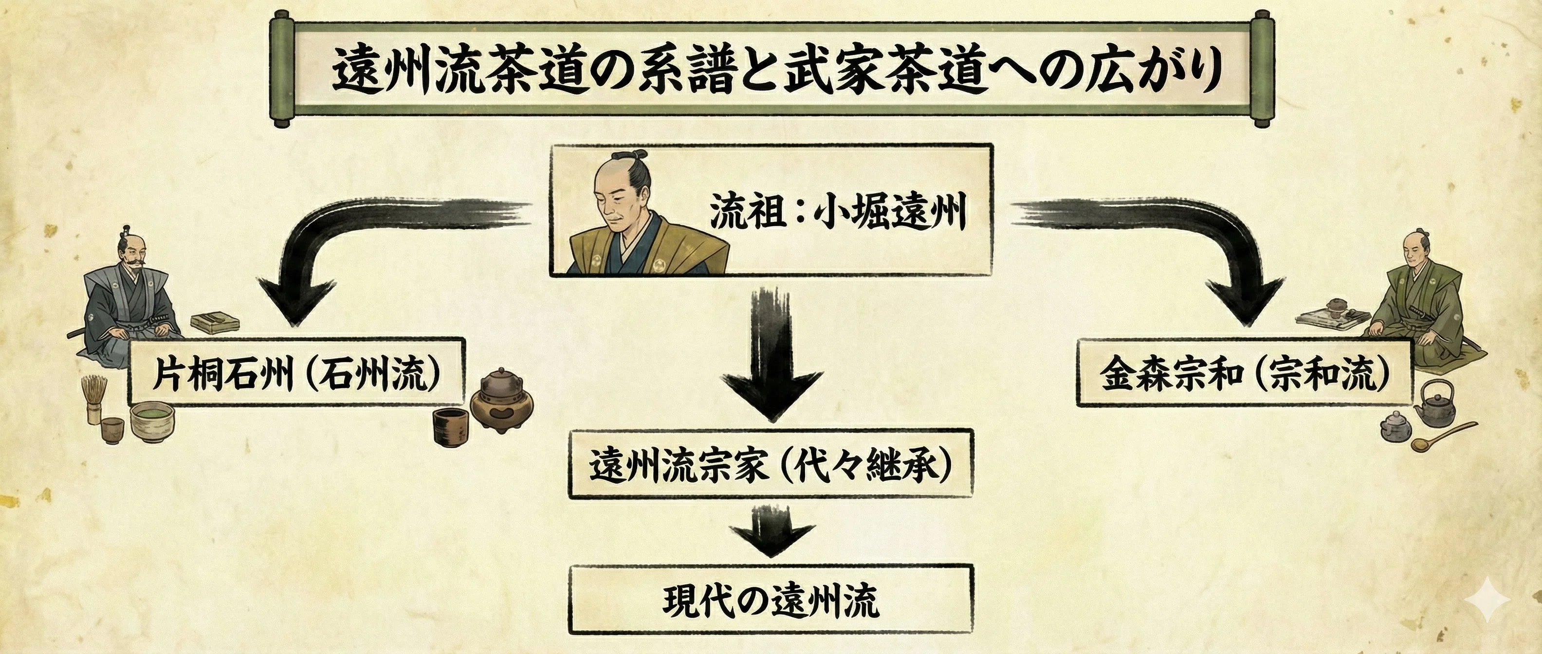 小堀遠州の生涯と「綺麗さび」の美学 後編 / 茶の偉人vol.4｜心と茶室。