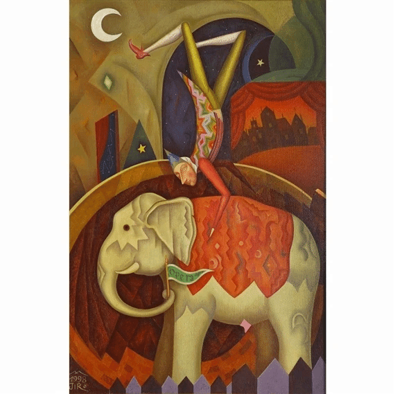 宮崎 次郎（MIYAZAKI Jiro）】── 油彩・テンペラ・ミクストメディア