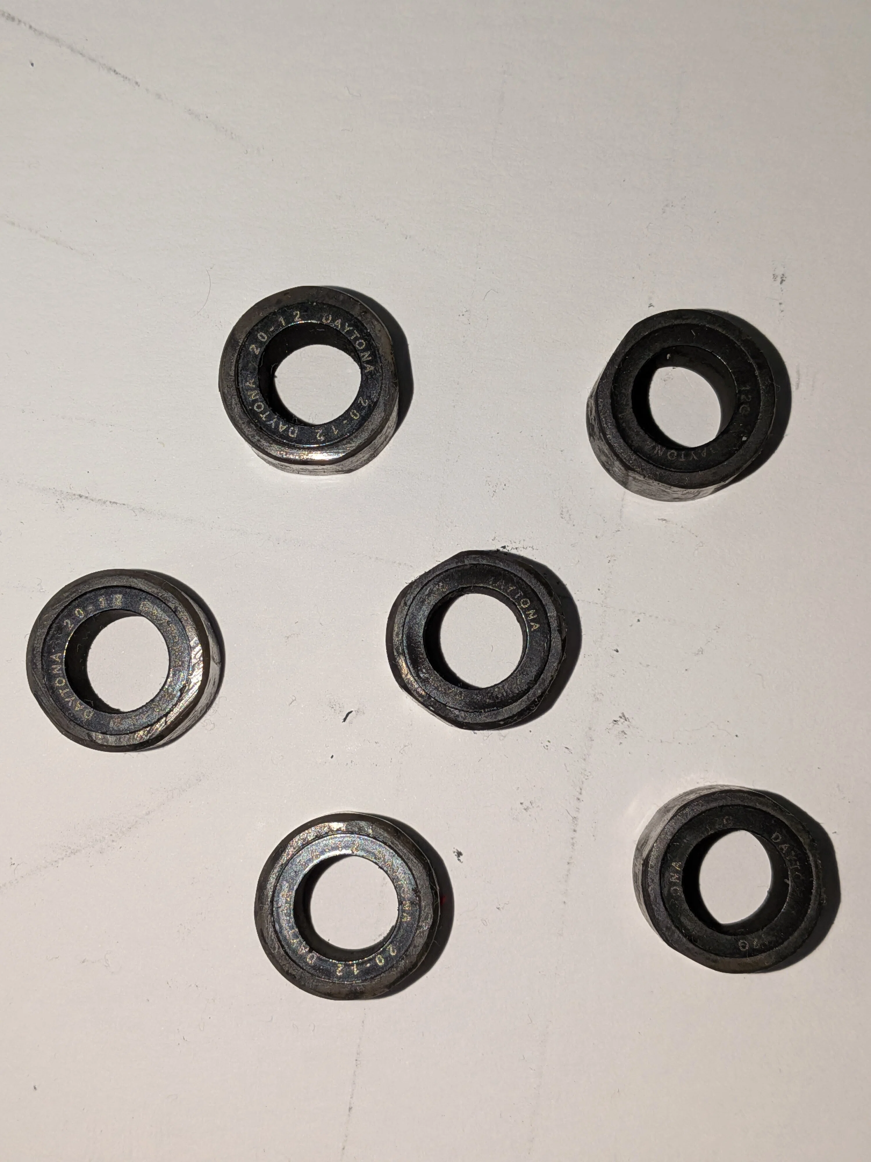 アクシスzの駆動系リフレッシュ後の部品｜たらす