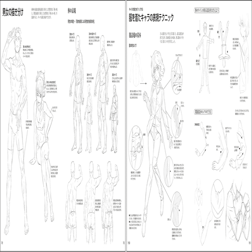 デッサン技法書 イラスト教本マンガキャラクター描き方まとめ売り16冊 増補改訂 初めて描く人のための漫画キャラデッサン | 株式会社誠文堂新光社
