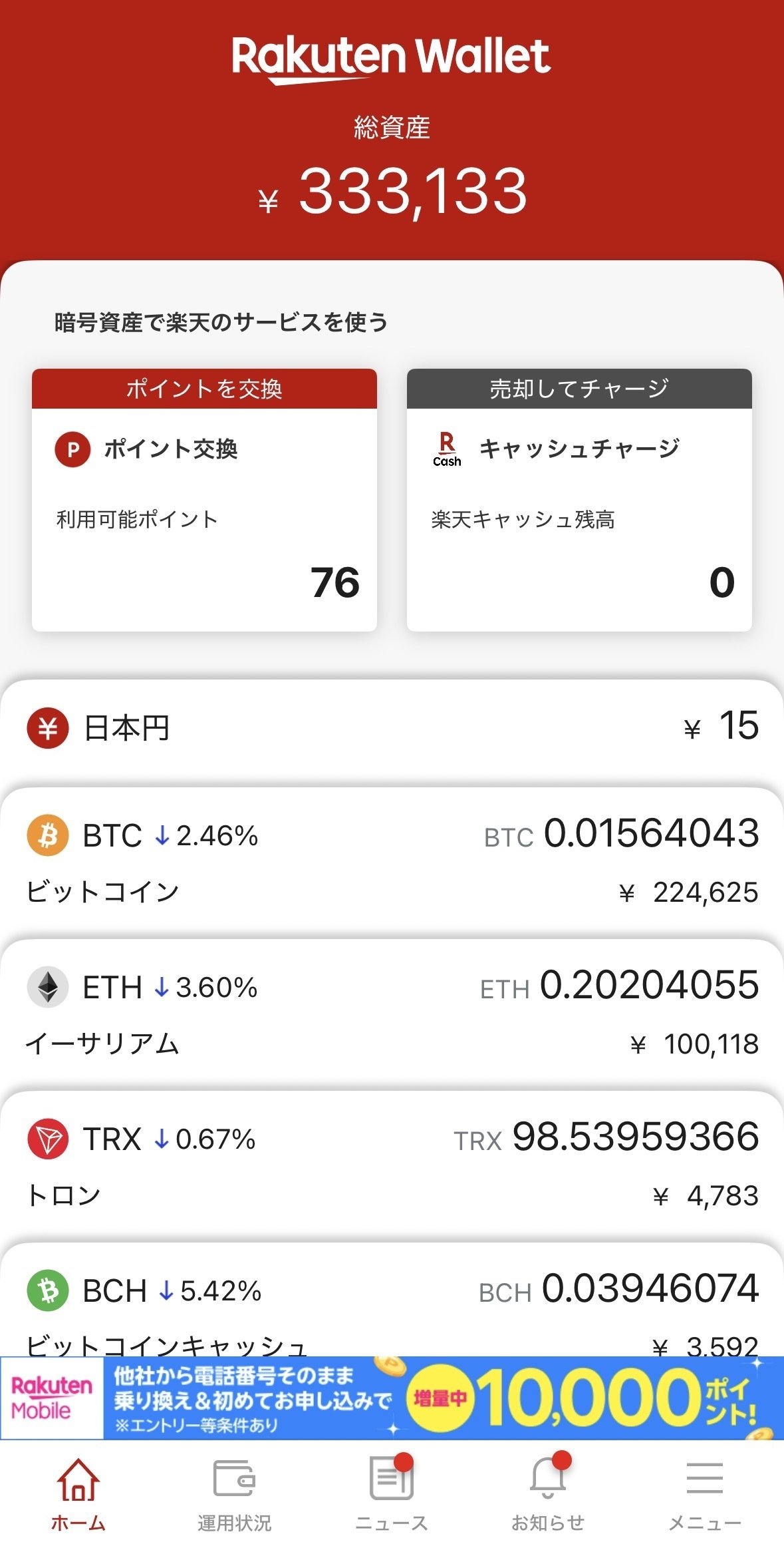 0円投資】自分のお金を1円も減らさずにビットコインを貯めたら78万円超えてた｜ほのペコ｜AI×塾なし中受×副業