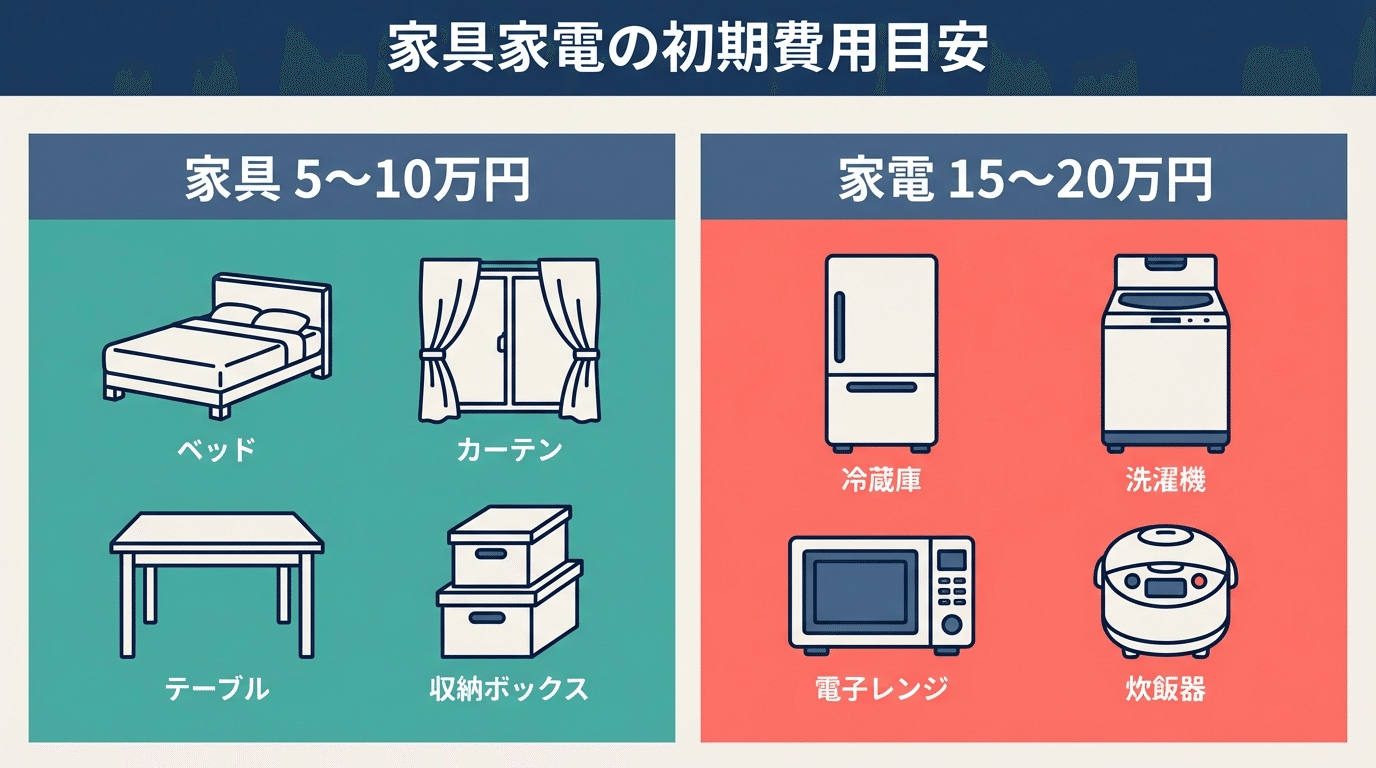 【本日中1.5万円】総額約5〜10万円 引越しのため家具・家電欲しい方 新居の家具・家電いくらで買った？最高額は驚きの〇百万円！！引越し