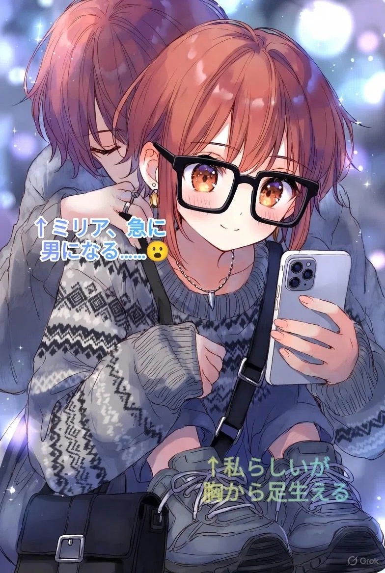 怪奇!胸から足生え女 ‼ (苦笑